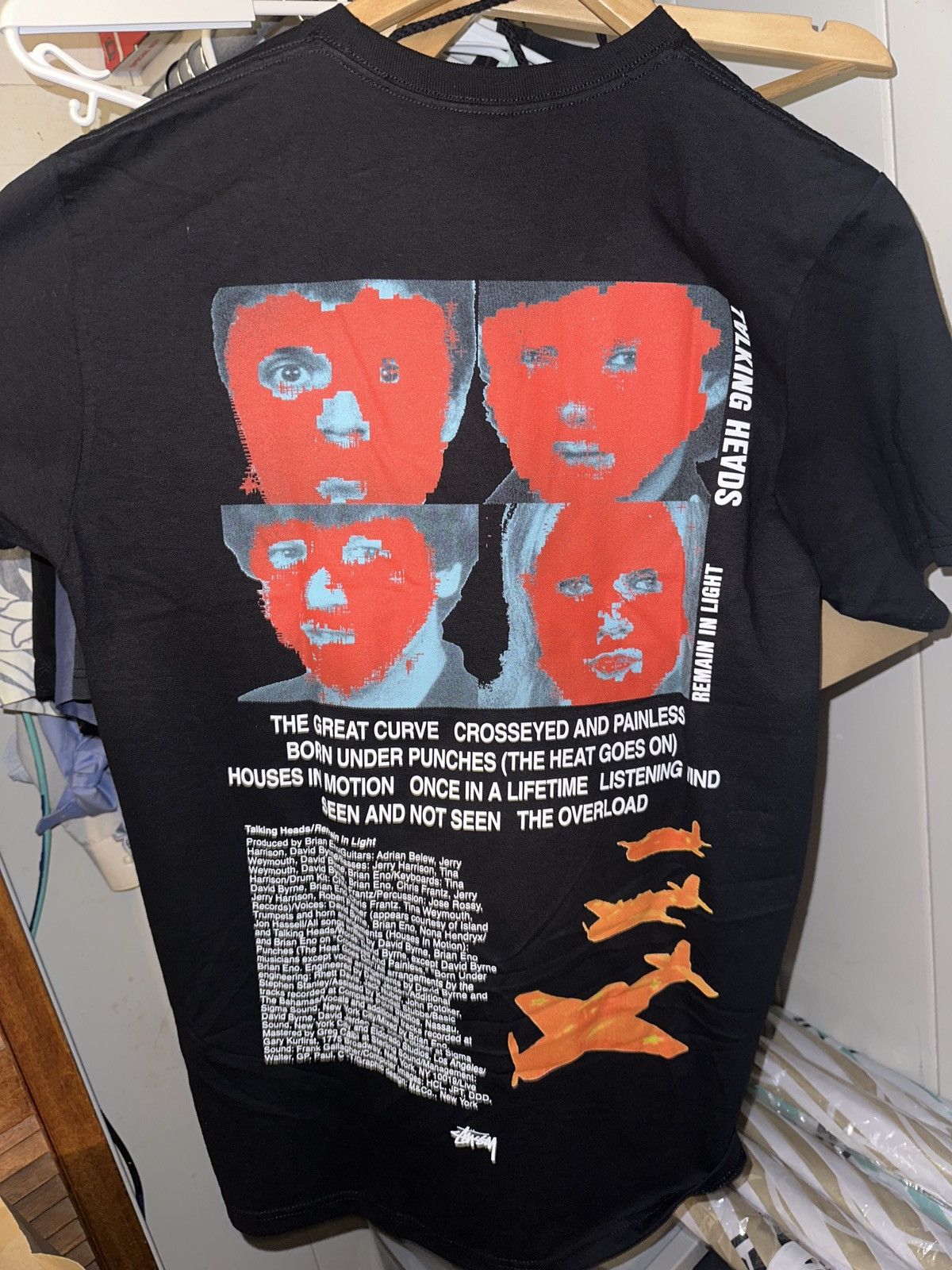 Stussy Stussy talking heads tshirt Medium on hand | Grailed