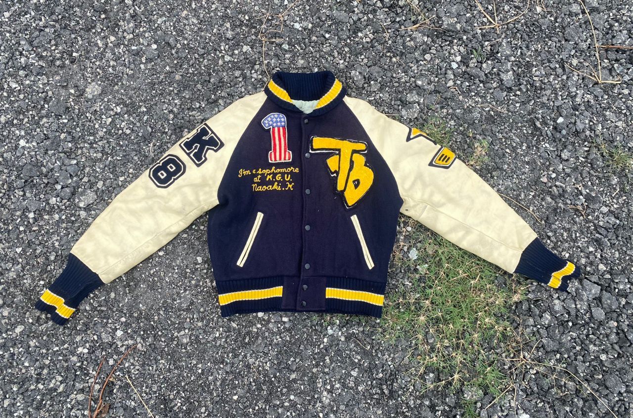 Vintage Vintage varsity jacket custom made by tm Ethetics Size US M / EU 48-50 / 2 - 5 Thumbnail