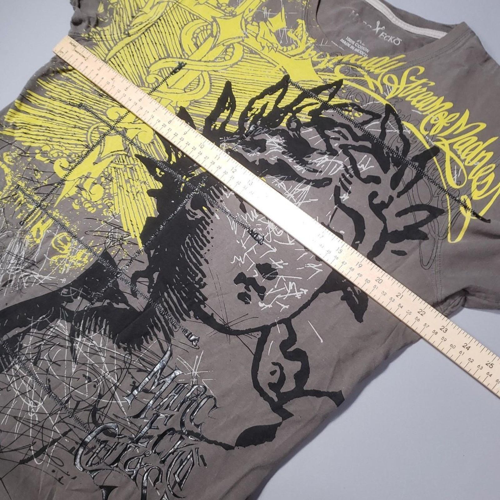 Ecko Unltd. Vintage Marc Ecko Cut n Sew Graphic tee Mens XL Size US XL / EU 56 / 4 - 6 Thumbnail