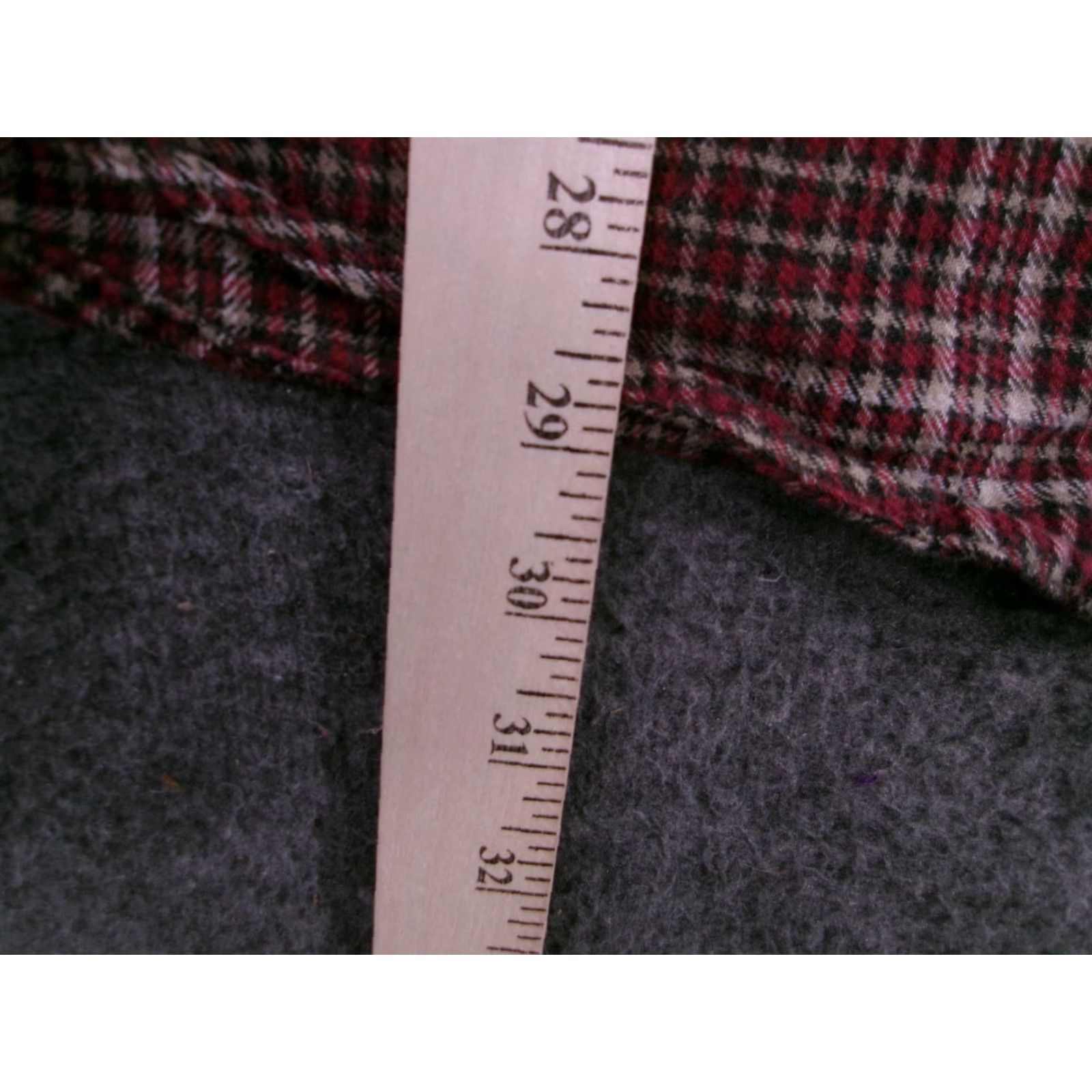 Cherokee Cherokee Shirt Men Large Burgundy Plaid Flannel Casual Rustic Outdoor Classic Size US L / EU 52-54 / 3 - 5 Thumbnail