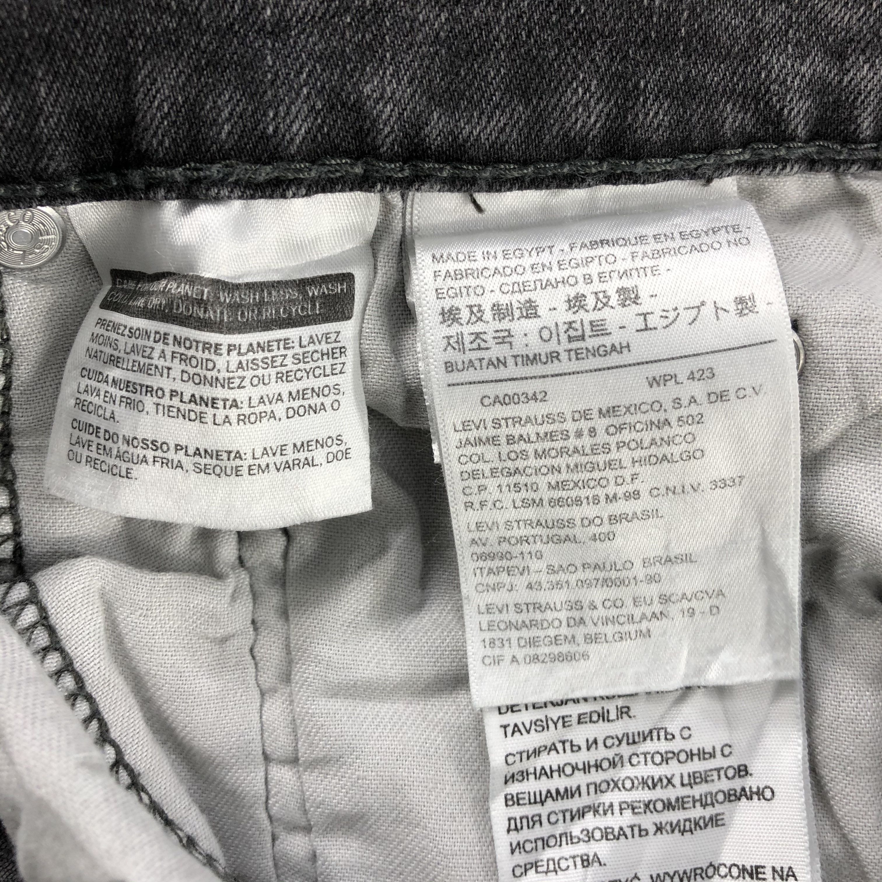 Levi's × Vintage Vintage Faded Black Levis 519 Jeans-JM2863 Size US 29 - 11 Thumbnail