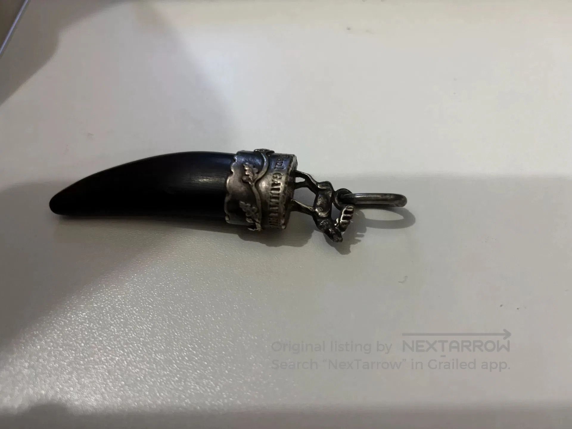 Jean Paul Gaultier 00s Jean Paul Gaultier Faux Horn Claw Chain. Size ONE SIZE - 2 Thumbnail