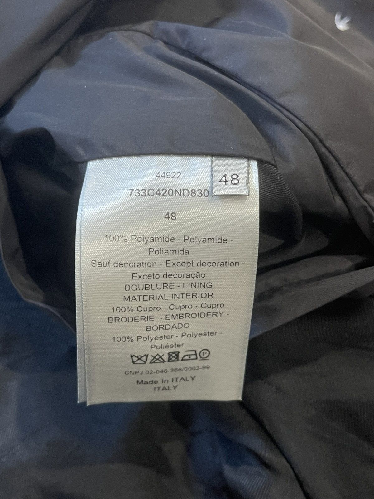 Dior Dior Homme 2017 bomber jacket dot Ginza limited edition Size US M / EU 48-50 / 2 - 7 Thumbnail