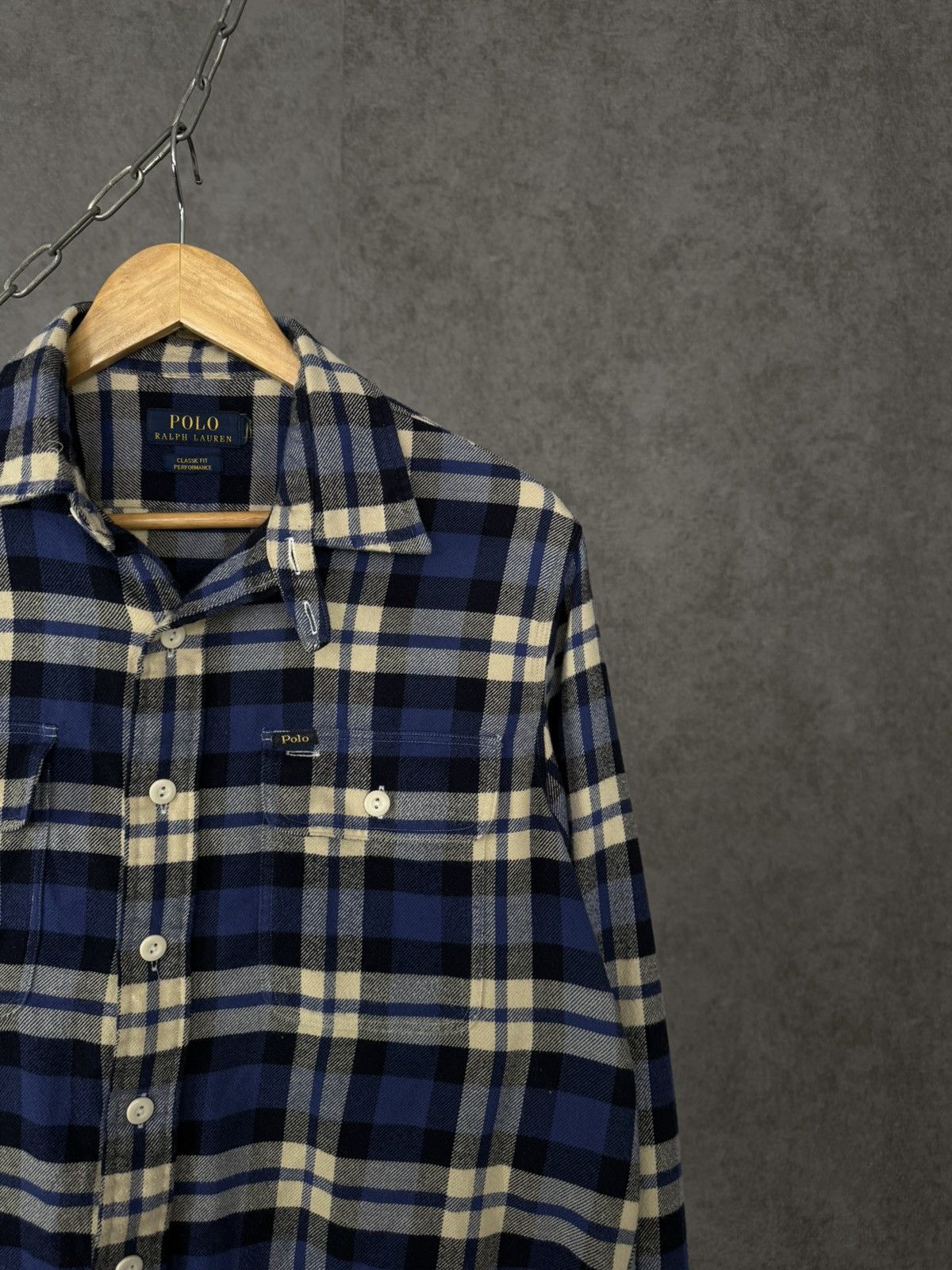 Polo Ralph Lauren Polo Ralph Lauren designer flannel shirt Size US L / EU 52-54 / 3 - 2 Thumbnail
