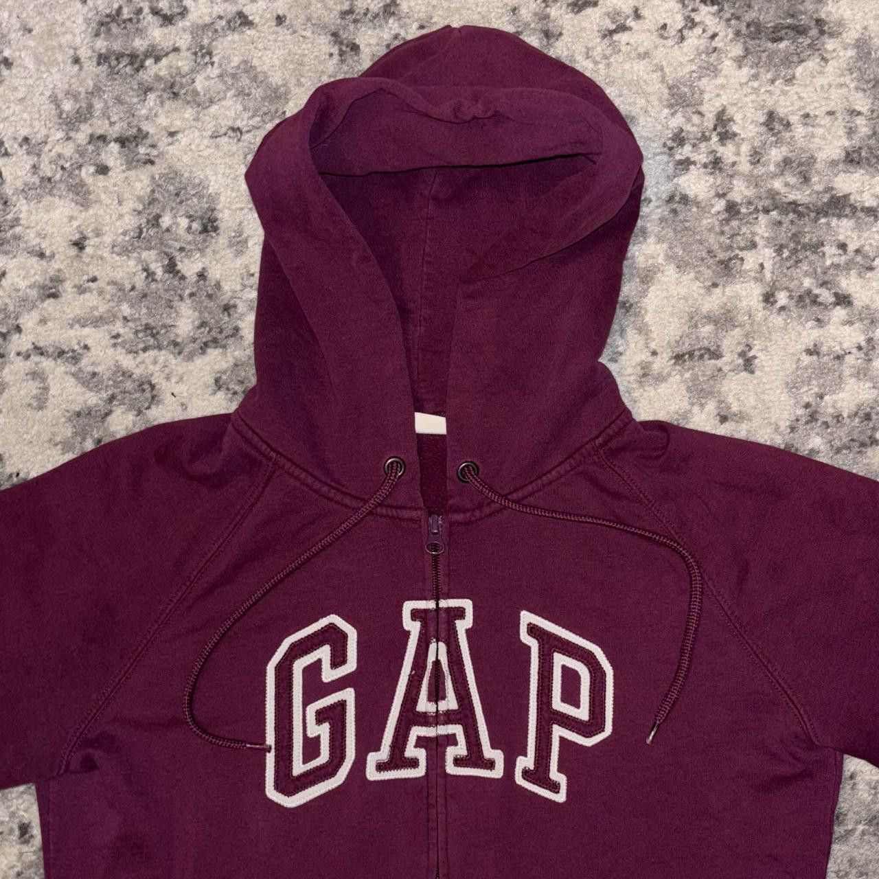 Gap Y2K GAP Spellout Hoodie Size S / US 4 / IT 40 - 2 Thumbnail