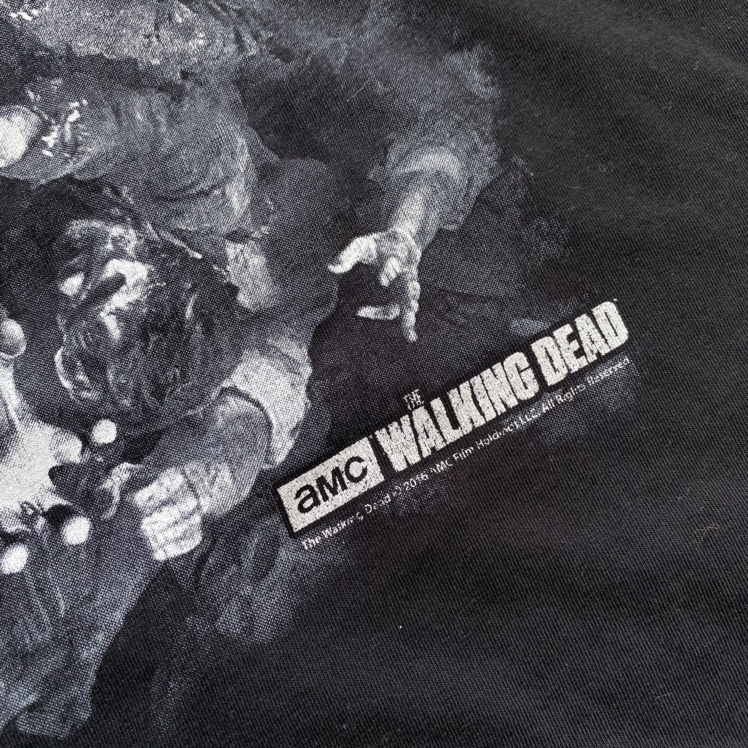 Expert Horror 🧟‍♂️ The Walking Dead amc Promo tee Zombie Big Logo Y2K Size US M / EU 48-50 / 2 - 5 Thumbnail
