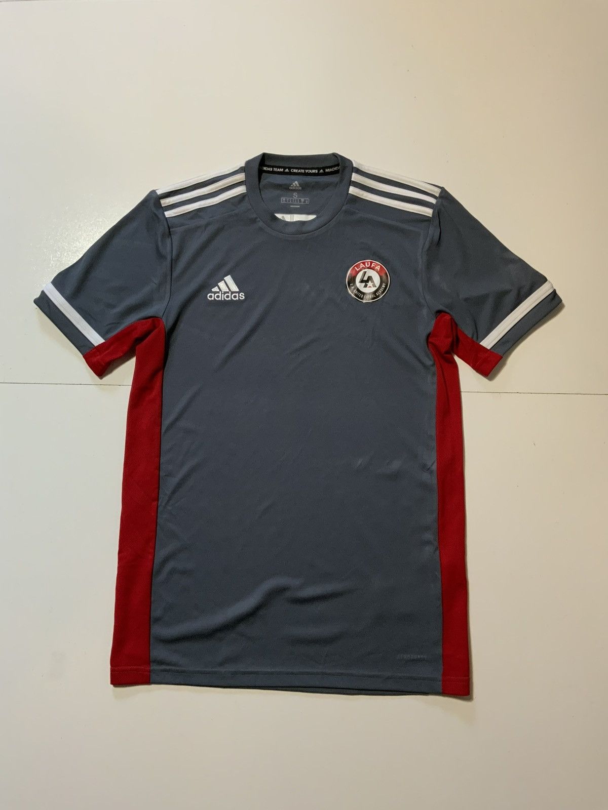 Adidas Adidas LAUFA Los Angeles United Futbol Soccer Jersey Size US S / EU 44-46 / 1 - 1 Thumbnail