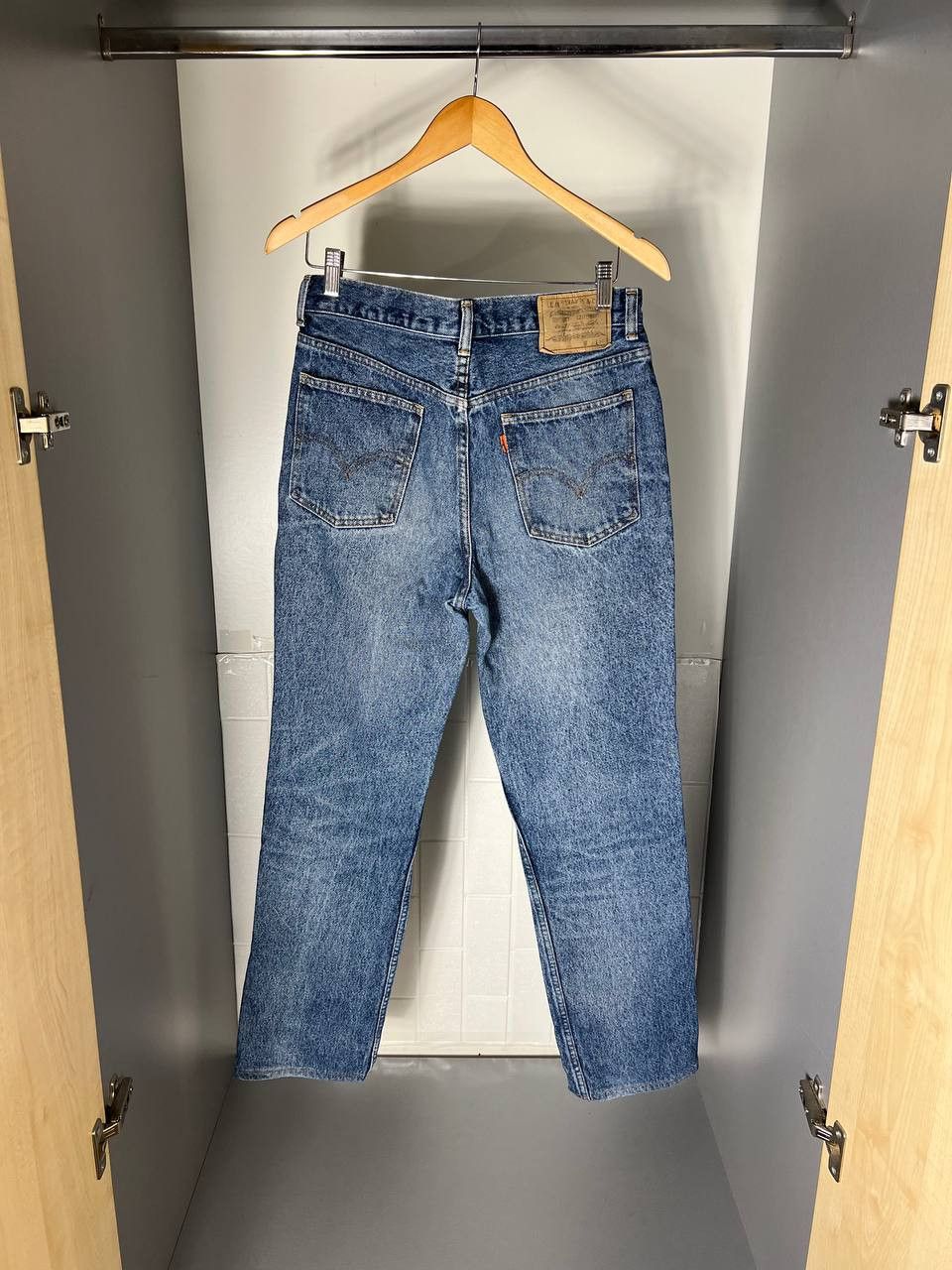 Levi's Vintage Clothing VERY RARE LEVI’S 627 DENIM DESIGNER RETRO JEANS Y2K 90s USA Size US 29 - 11 Thumbnail