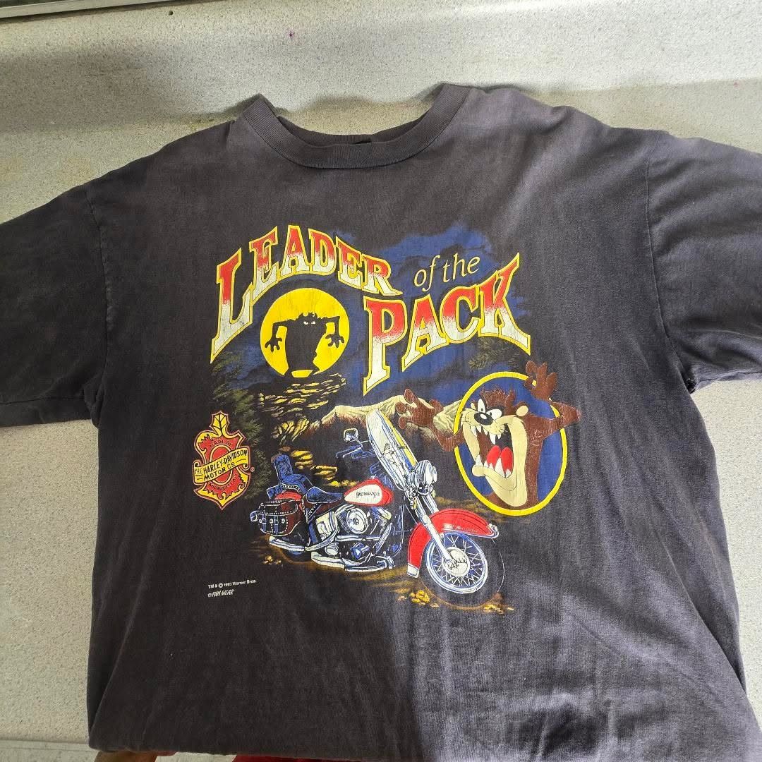 Other Harley Davidson Taz Warner Brothers 1993 very rare Size US XL / EU 56 / 4 - 1 Thumbnail