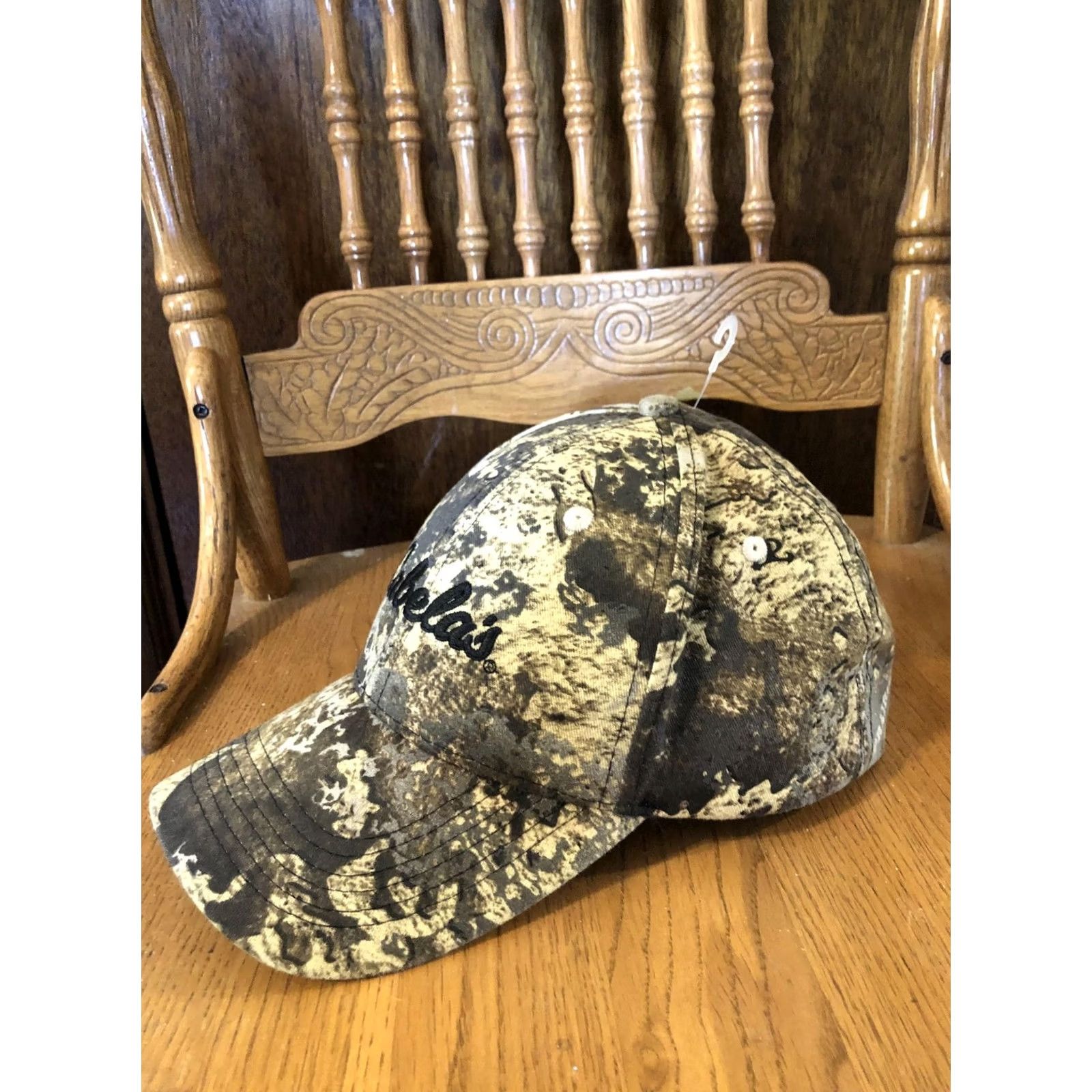 Vintage Cabela'S Hat Mens One Size Brown Cap Snap Back Camo Embroidered Baseball Hunting Outdoors Size ONE SIZE - 4 Thumbnail