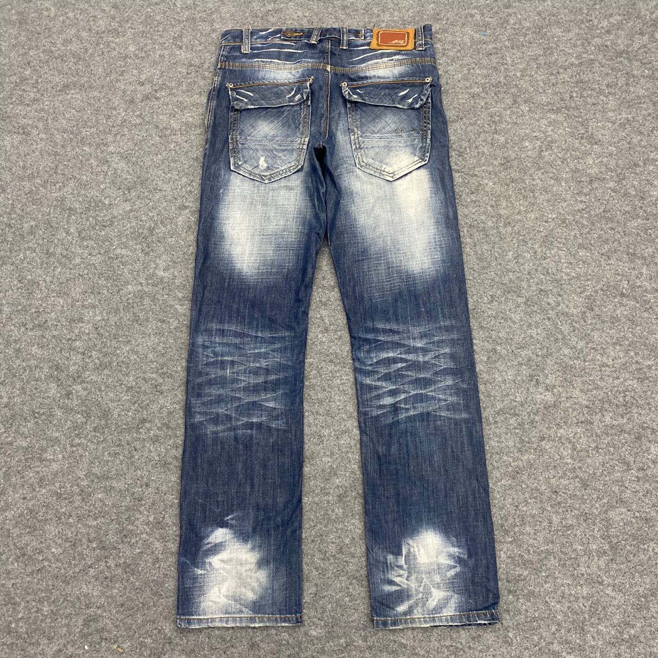 If Six Was Nine 💥Best Offer💥Vintage Japanese Brand Distressed Denim Size US 34 / EU 50 - 2 Thumbnail