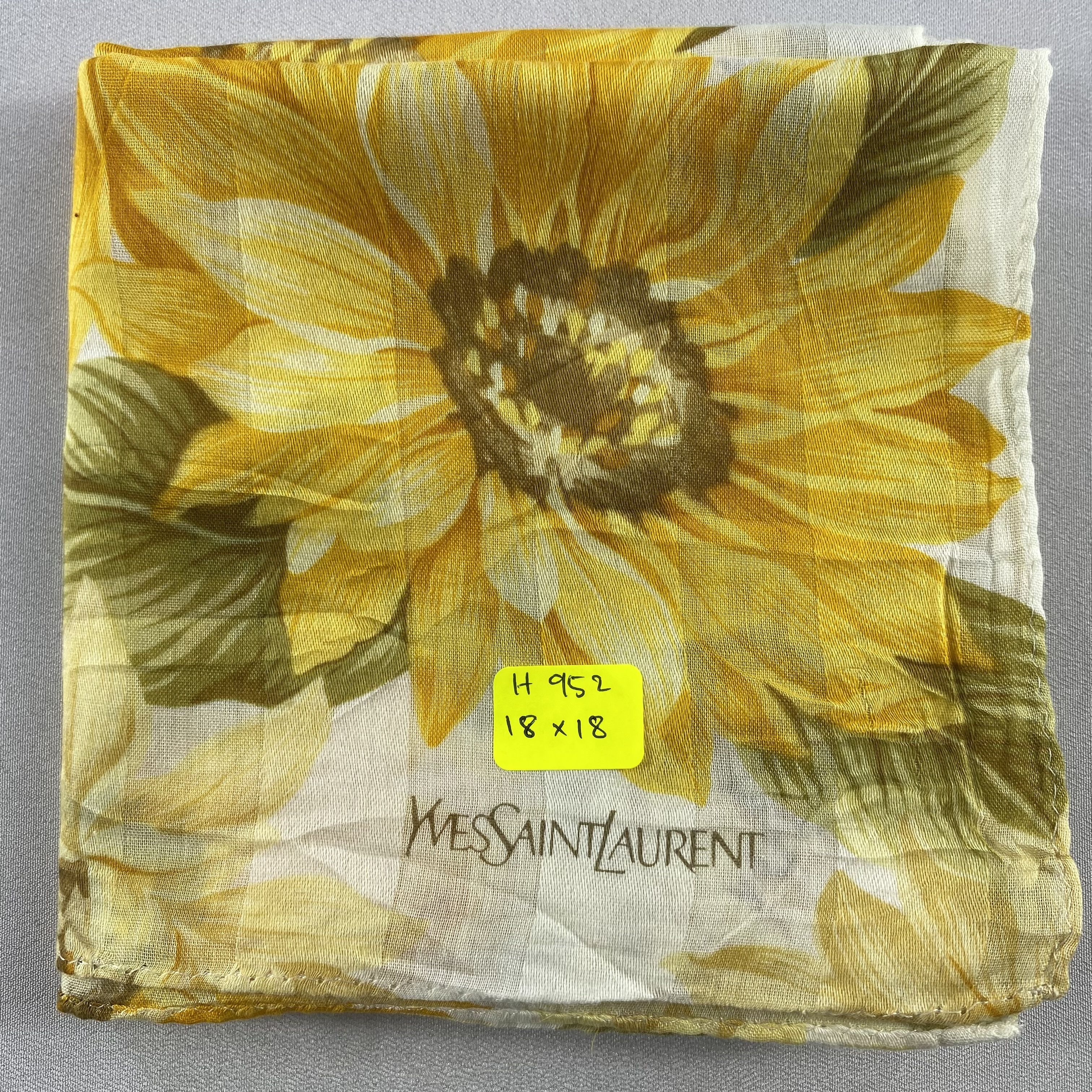 Vintage Yves Saint Laurent Bandana/ Handkerchief / Neckerchief Size ONE SIZE - 5 Thumbnail