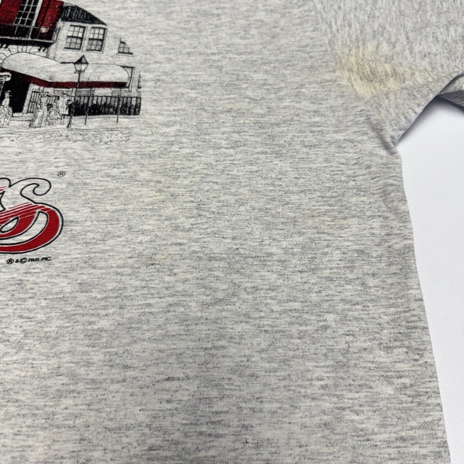 Vintage Vintage Cheers Boston T Shirt Mens XL Gray 90s Short Sleeve Size US XL / EU 56 / 4 - 7 Thumbnail