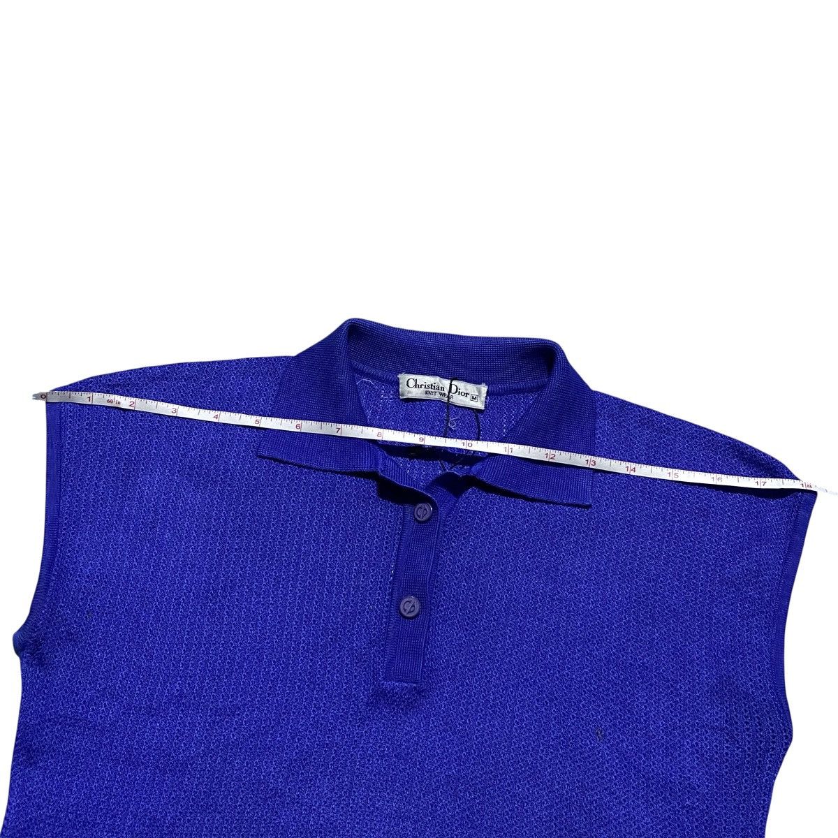 Christian Dior Monsieur × Vintage 🔥SALE🔥 Christian Dior knitwear tanktop Size S / US 4 / IT 40 - 5 Thumbnail