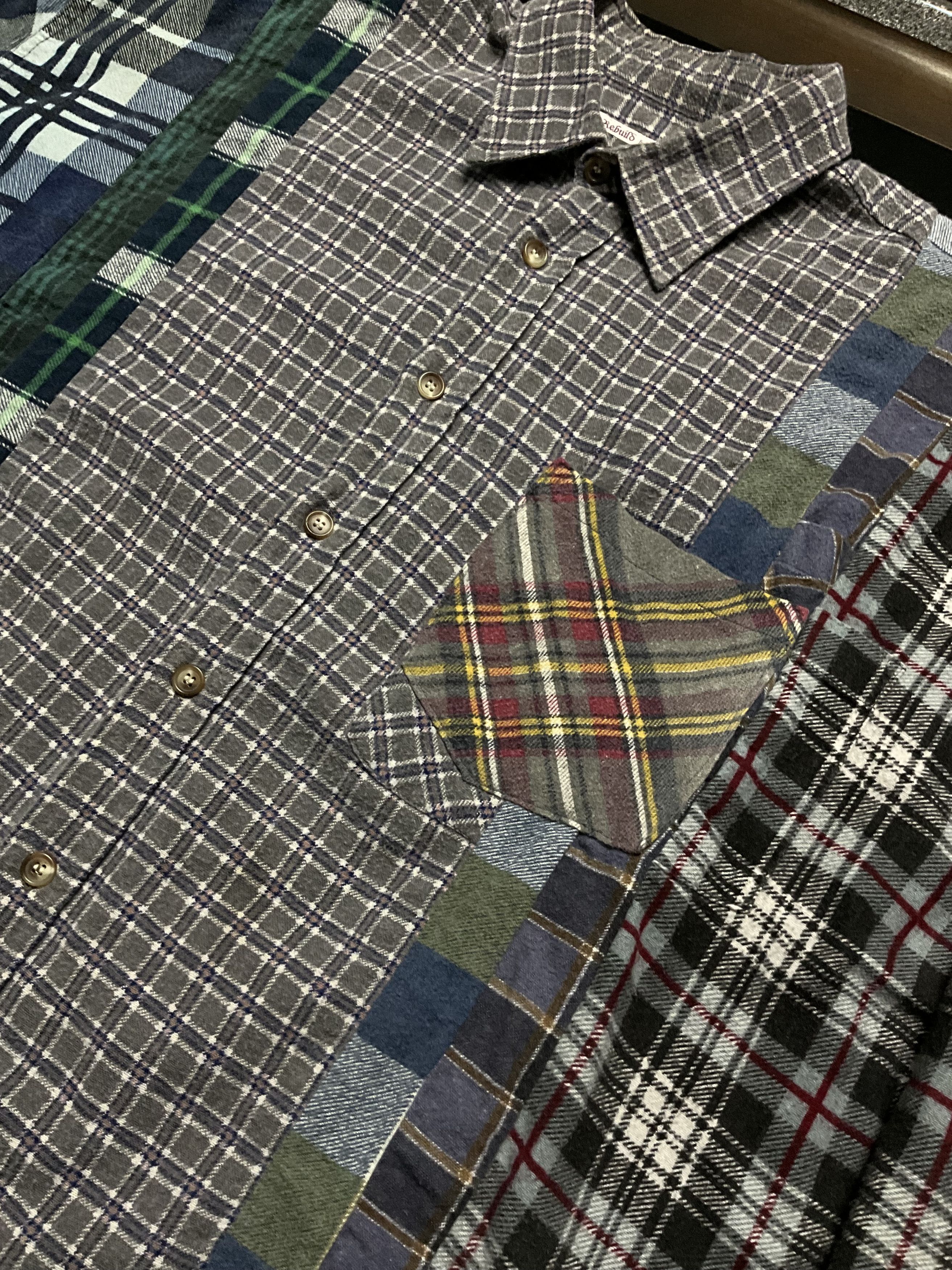 Needles Rebuild by Needles 7 Cut Flannel DS Size US L / EU 52-54 / 3 - 5 Thumbnail