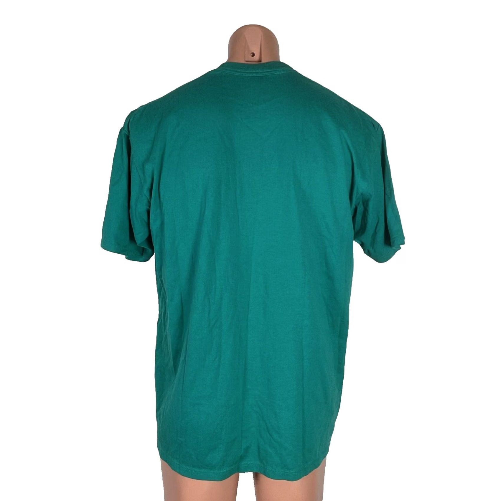 Jerzees VINTAGE Jerzees T-Shirt Jade Green 50/50 XL USA MADE Crew Neck Short Sleeve Mens Shirt Size US XL / EU 56 / 4 - 2 Thumbnail