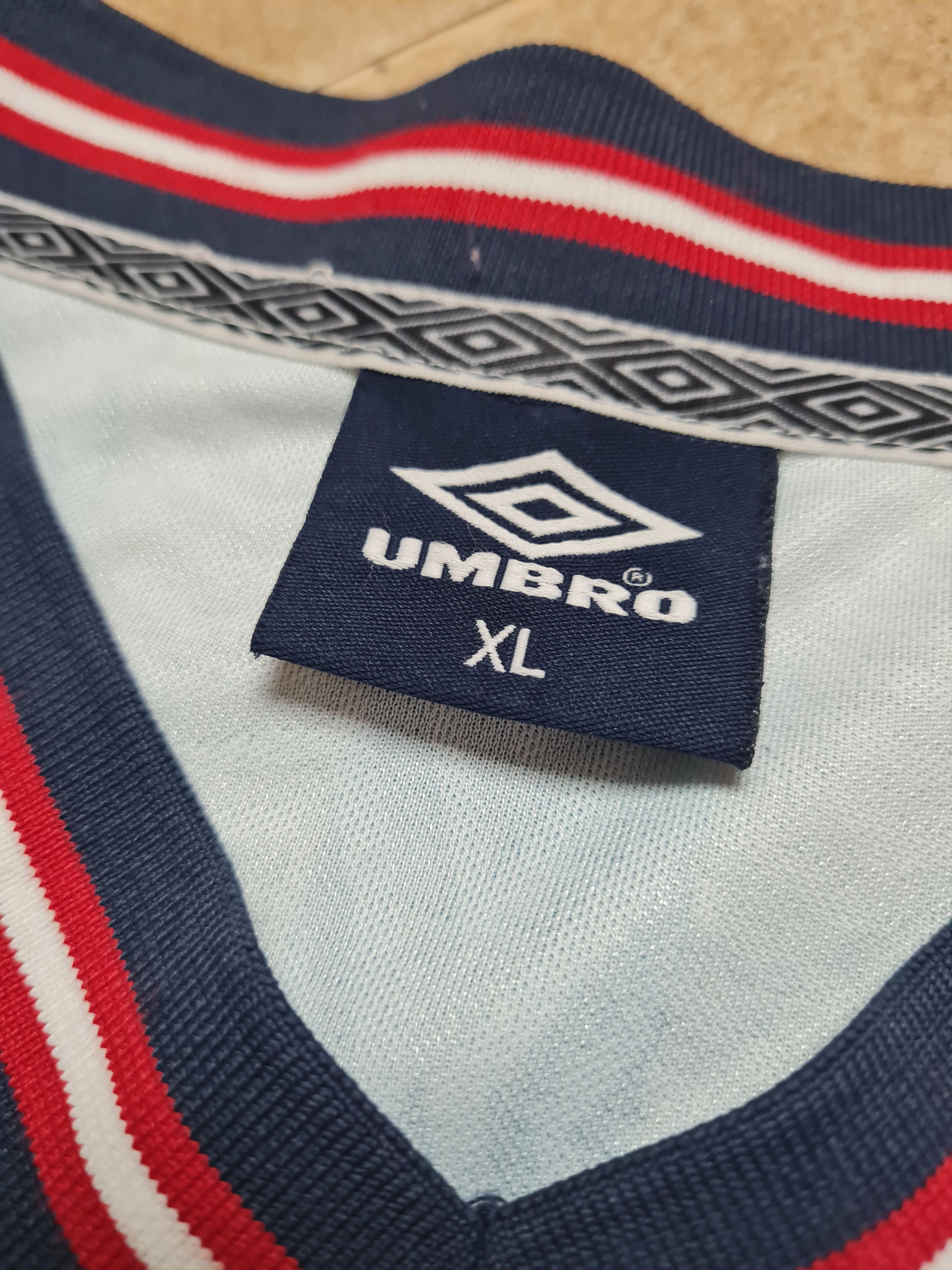 Umbro England 1986 Retro Third Football Shirt Mexico '86 World Cup Size US XL / EU 56 / 4 - 18 Thumbnail