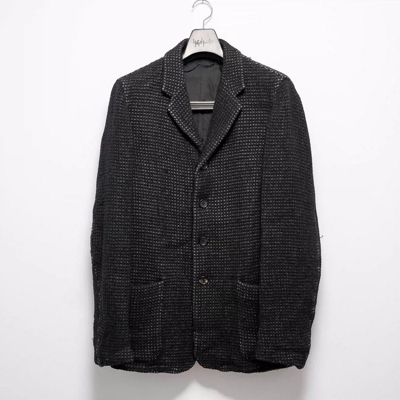 Yohji Yamamoto Yohji Yamamoto 1997 AW Waffle Woven Jacket 2505-Nextarrow Size US M / EU 48-50 / 2 - 1 Thumbnail