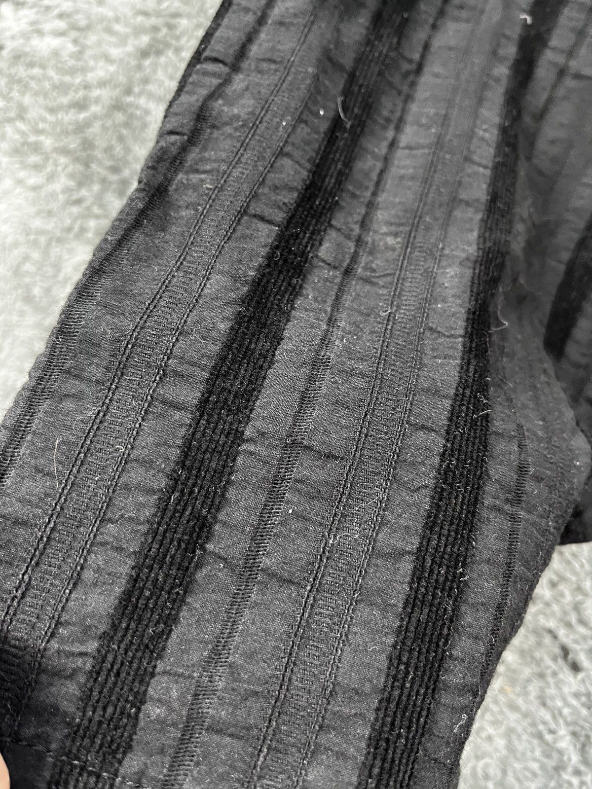 Vintage Vintage 90s striped straight avantgarde pants oldmoney Size US 32 / EU 48 - 6 Thumbnail