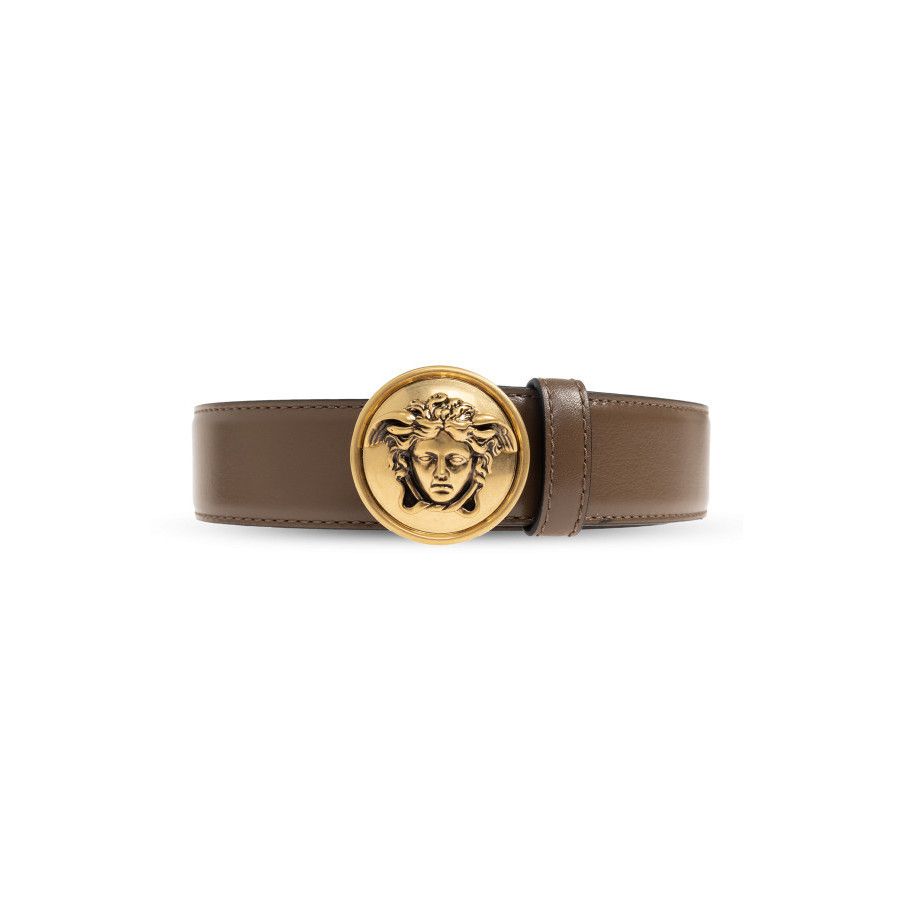 Versace VERSACE Brown Leather Belt New & Authentic (Men's size:85;) Size ONE SIZE - 1 Preview