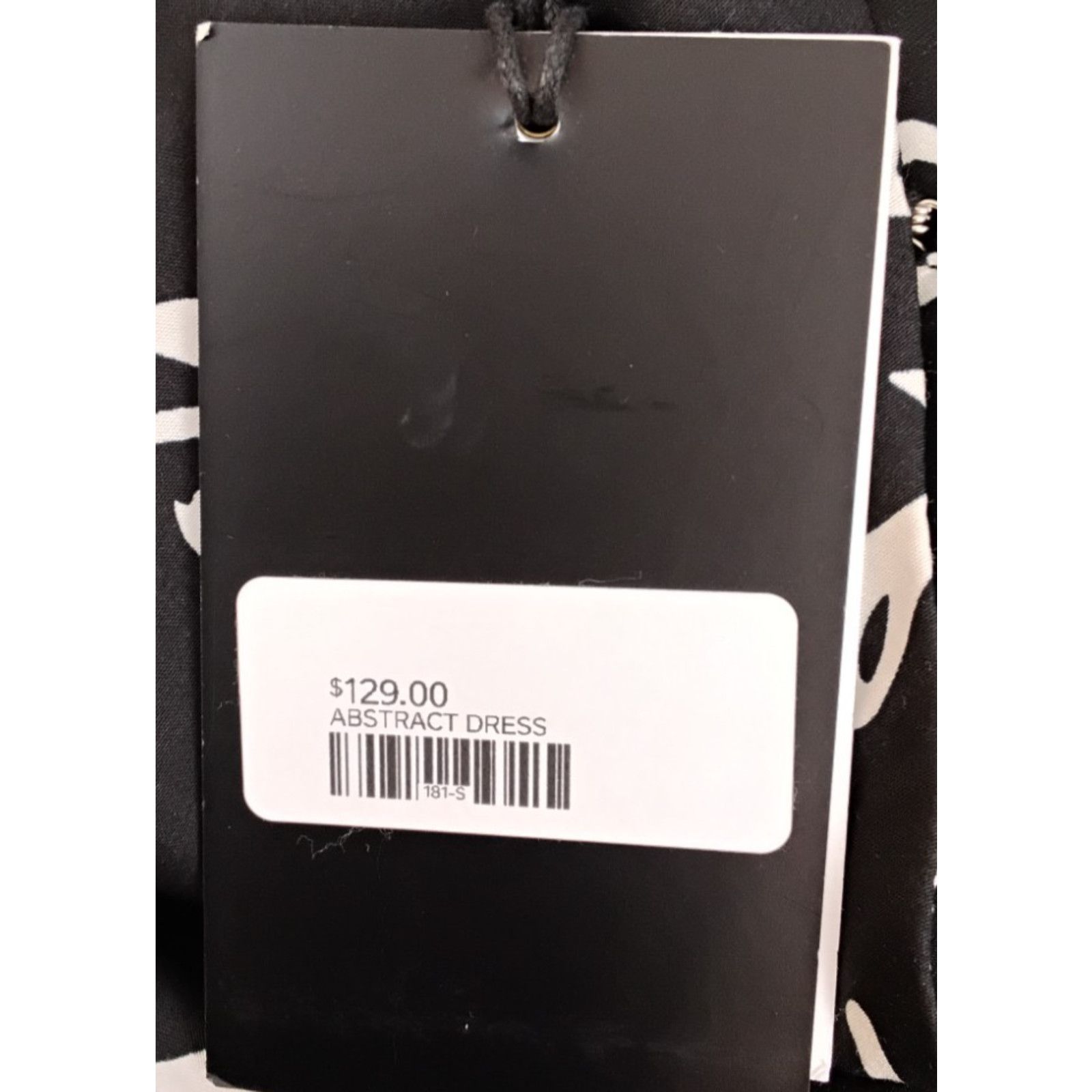Other En Saison Slip Dress Women's S Black/White Abstract Face NWT Size S / US 4 / IT 40 - 11 Thumbnail