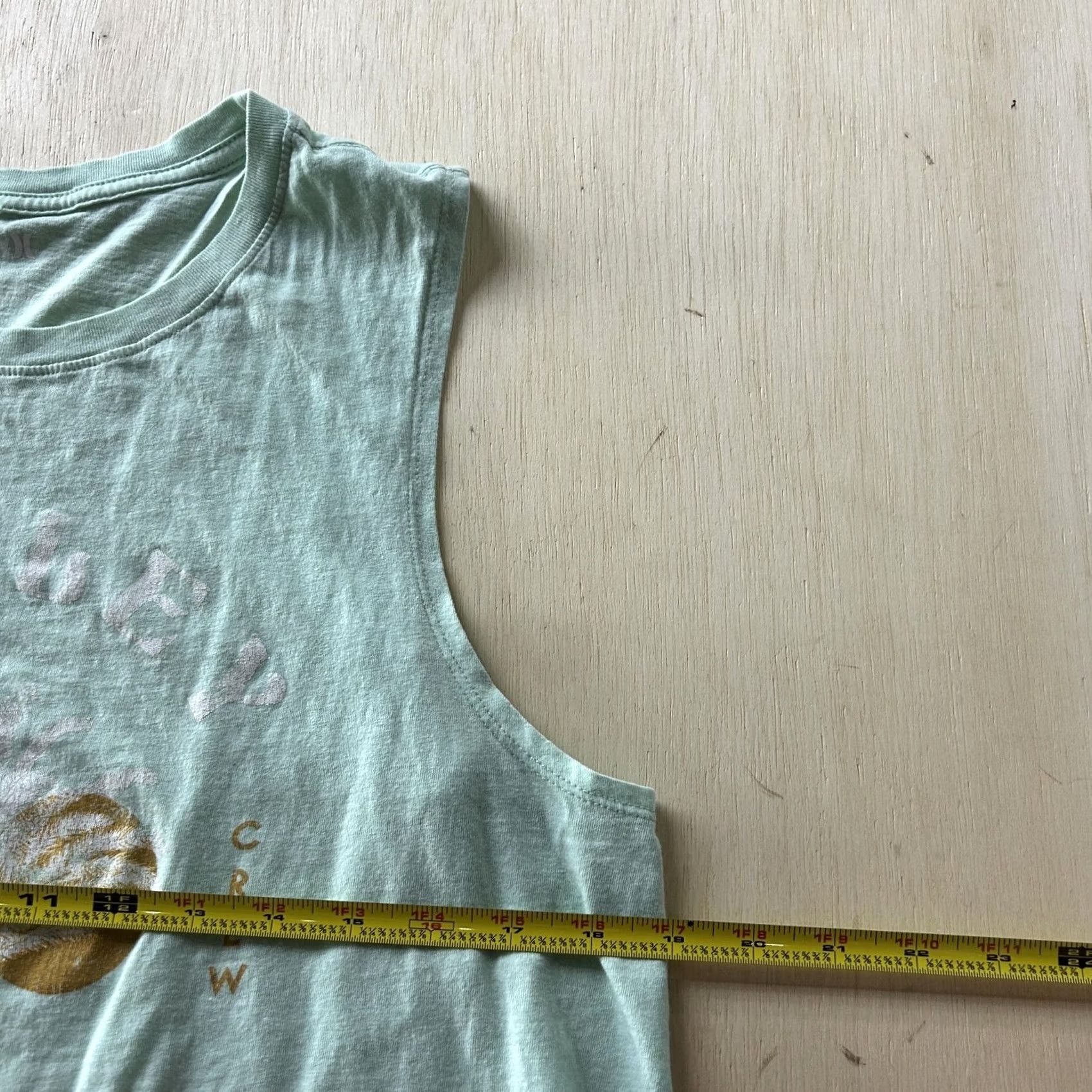 Hurley Hurley Tank Top Womens Large Green Surf Crew Better At The Beach Muscle Graphic Shirt Size L / US 10 / IT 46 - 5 Thumbnail