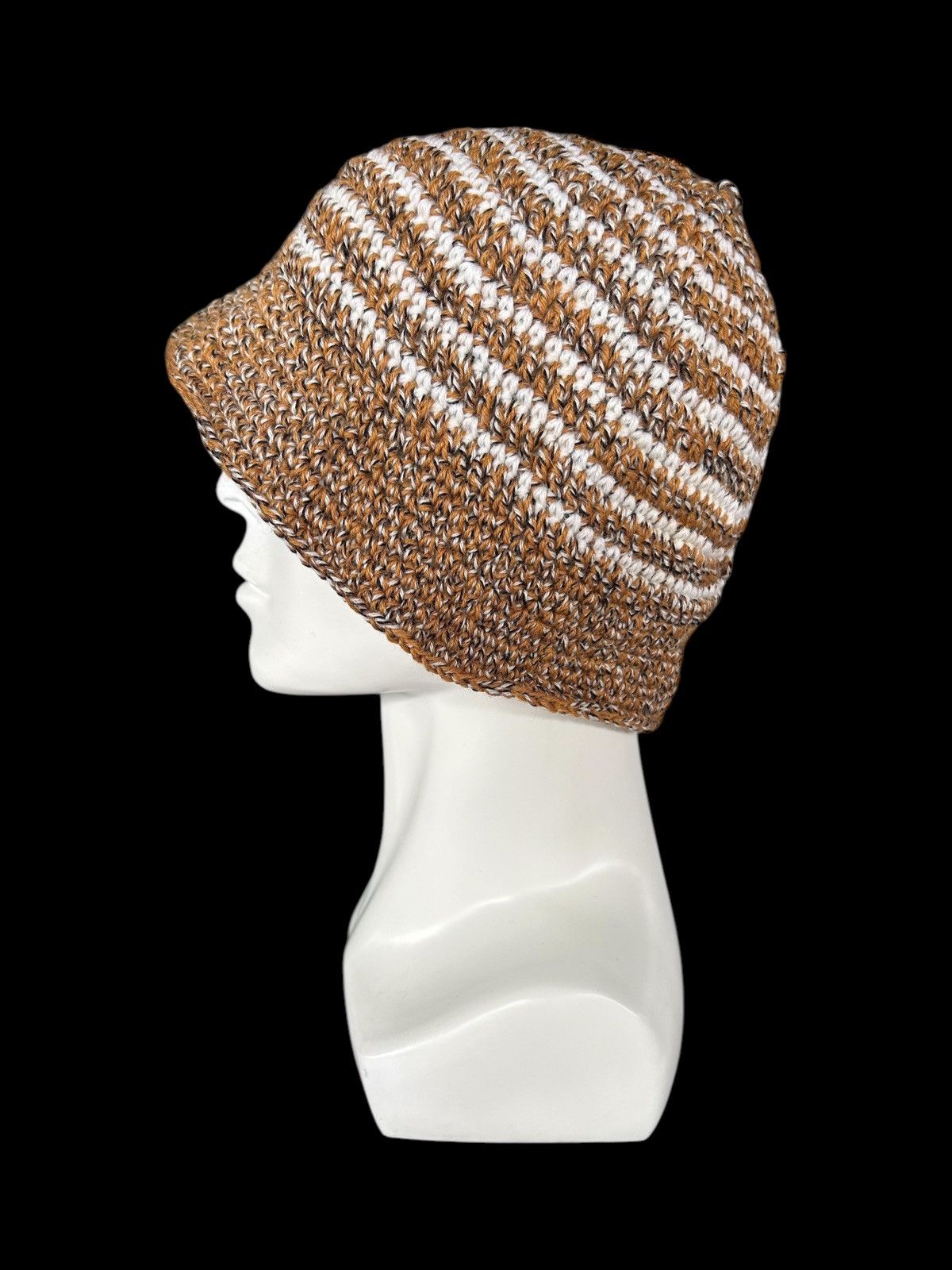 Japanese Brand × Kapital × Vintage Crochet Knitted Handmade Hats Rare ☠️☠️ Size ONE SIZE - 1 Thumbnail