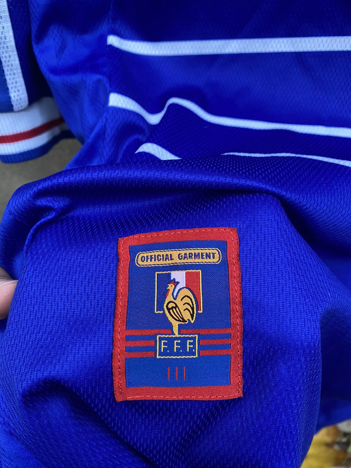 Adidas × Vintage Vintage 1998 Adidas France Fabien Barthez Jersey Size US XL / EU 56 / 4 - 5 Thumbnail