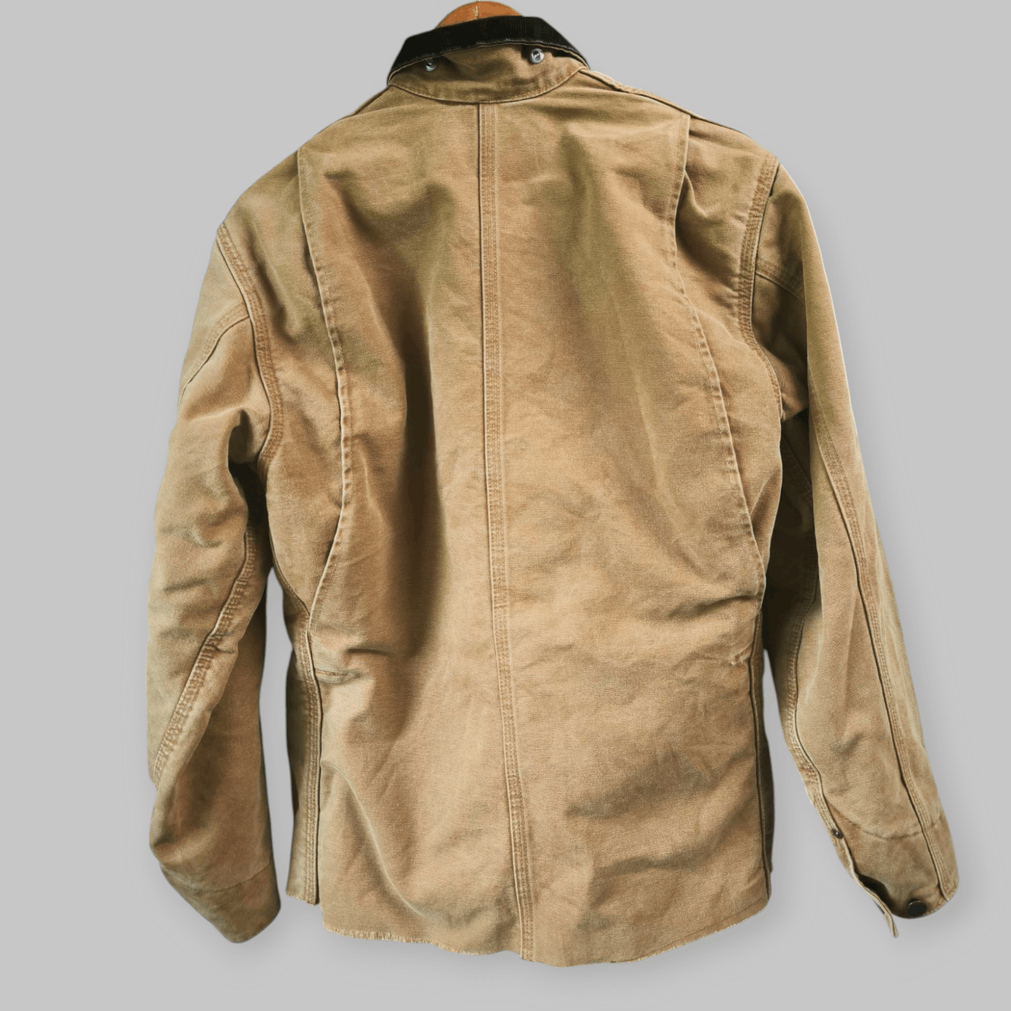 Carhartt 90s Distressed Cropped Barn Blanket Chore Jacket Size US S / EU 44-46 / 1 - 5 Thumbnail