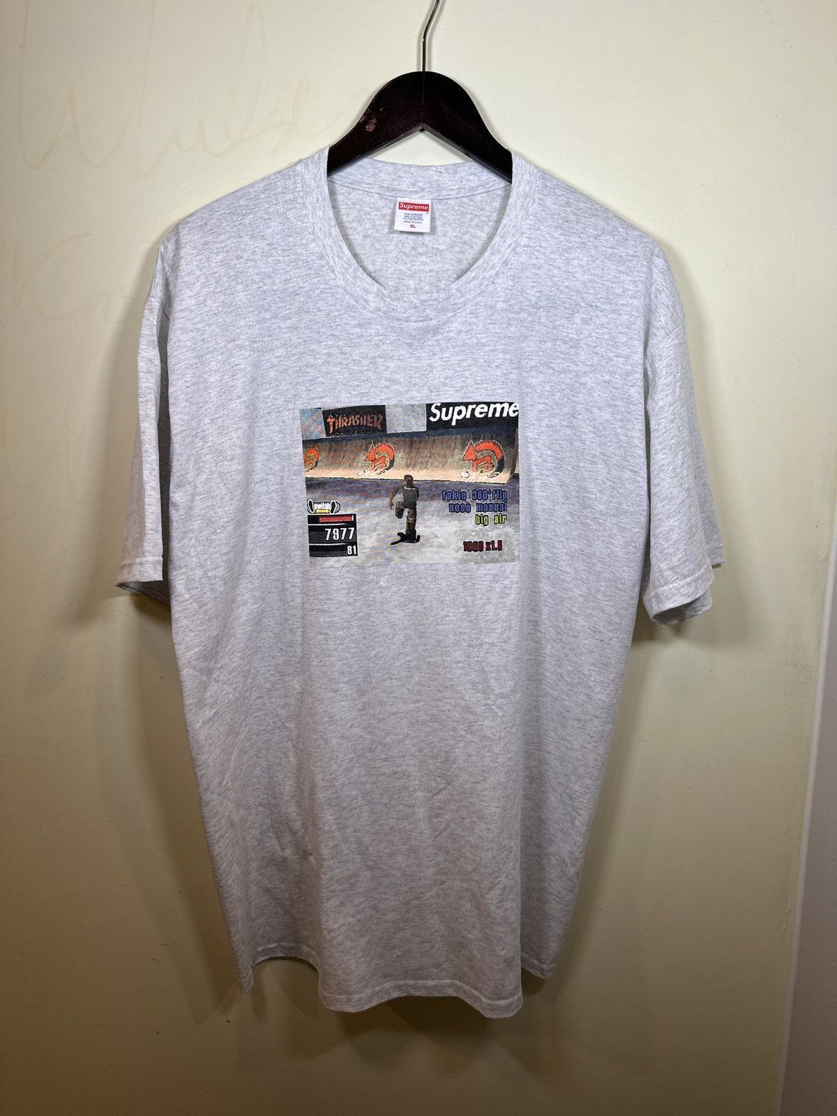 Supreme × Thrasher Supreme Thrasher Game Tee Size US XL / EU 56 / 4 - 6 Thumbnail