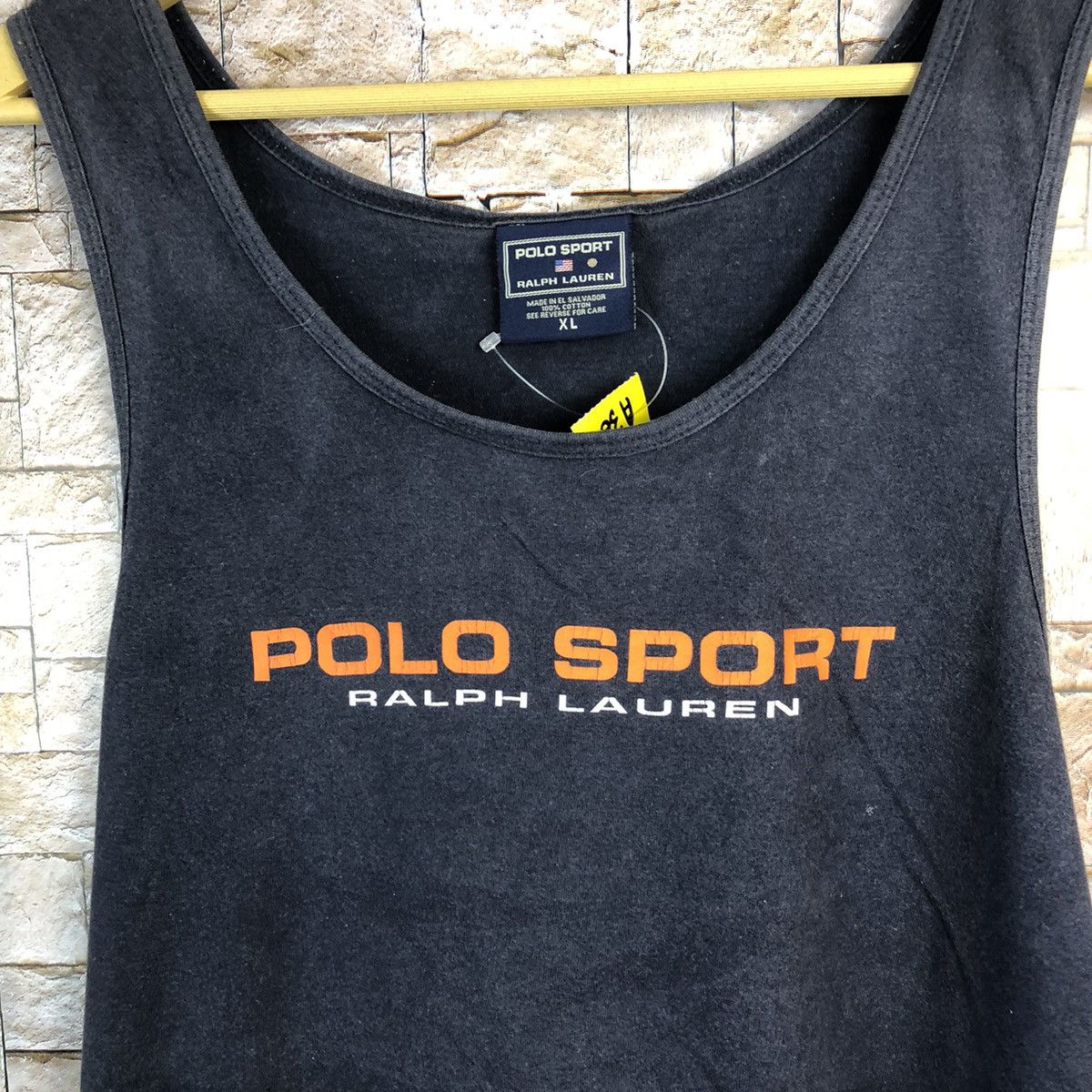 Polo Ralph Lauren Polo Sport Blue Ralph Lauren Singlet #A368 Size US XL / EU 56 / 4 - 5 Thumbnail