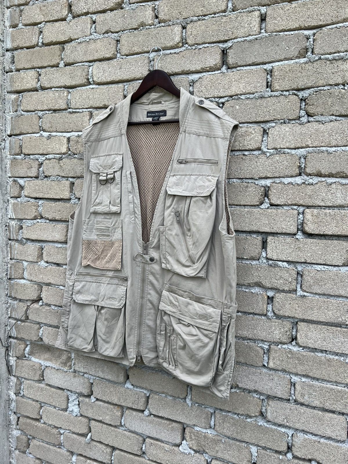 Banana Republic Banana Republic Workwear Vest Jacket Size US XL / EU 56 / 4 - 4 Thumbnail