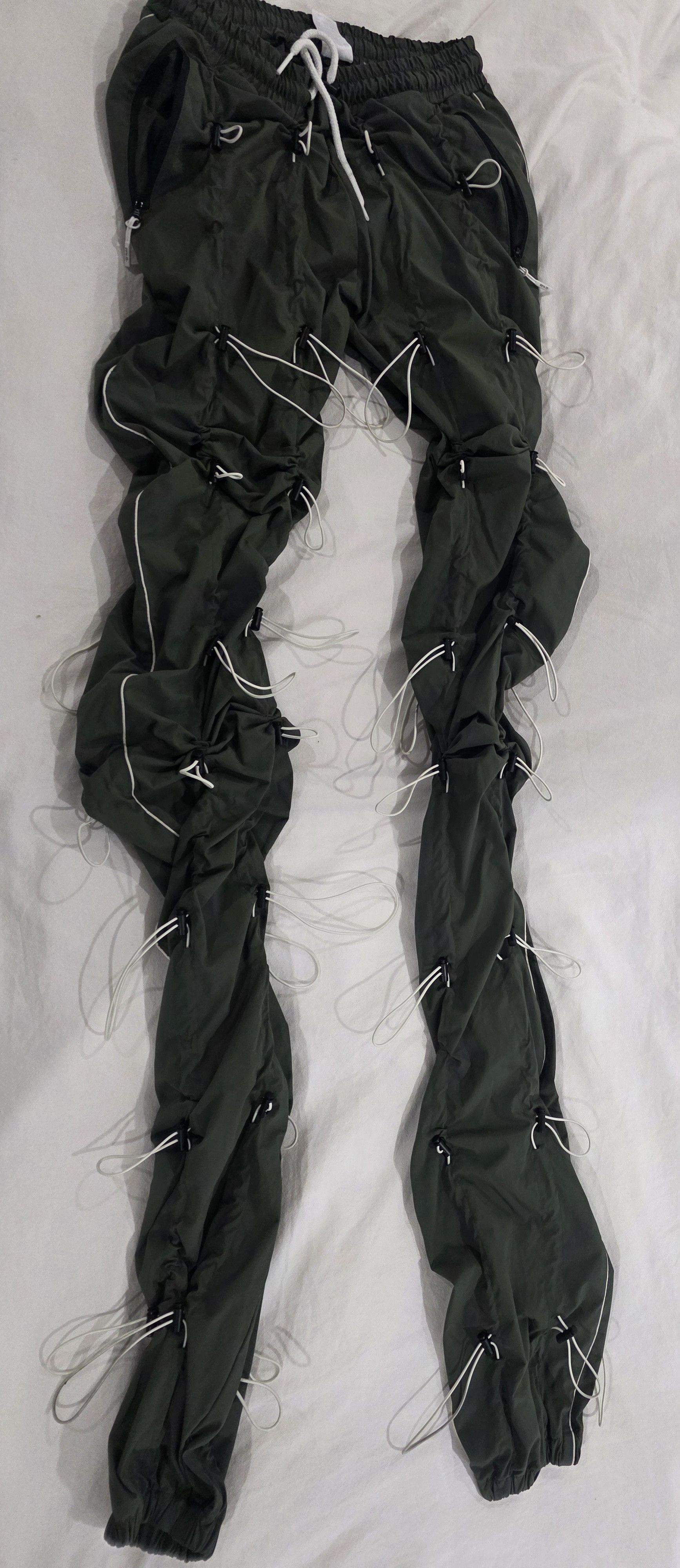 Other Green Gobchang Nylon Stacking Pants Size US 30 / EU 46 - 2 Thumbnail
