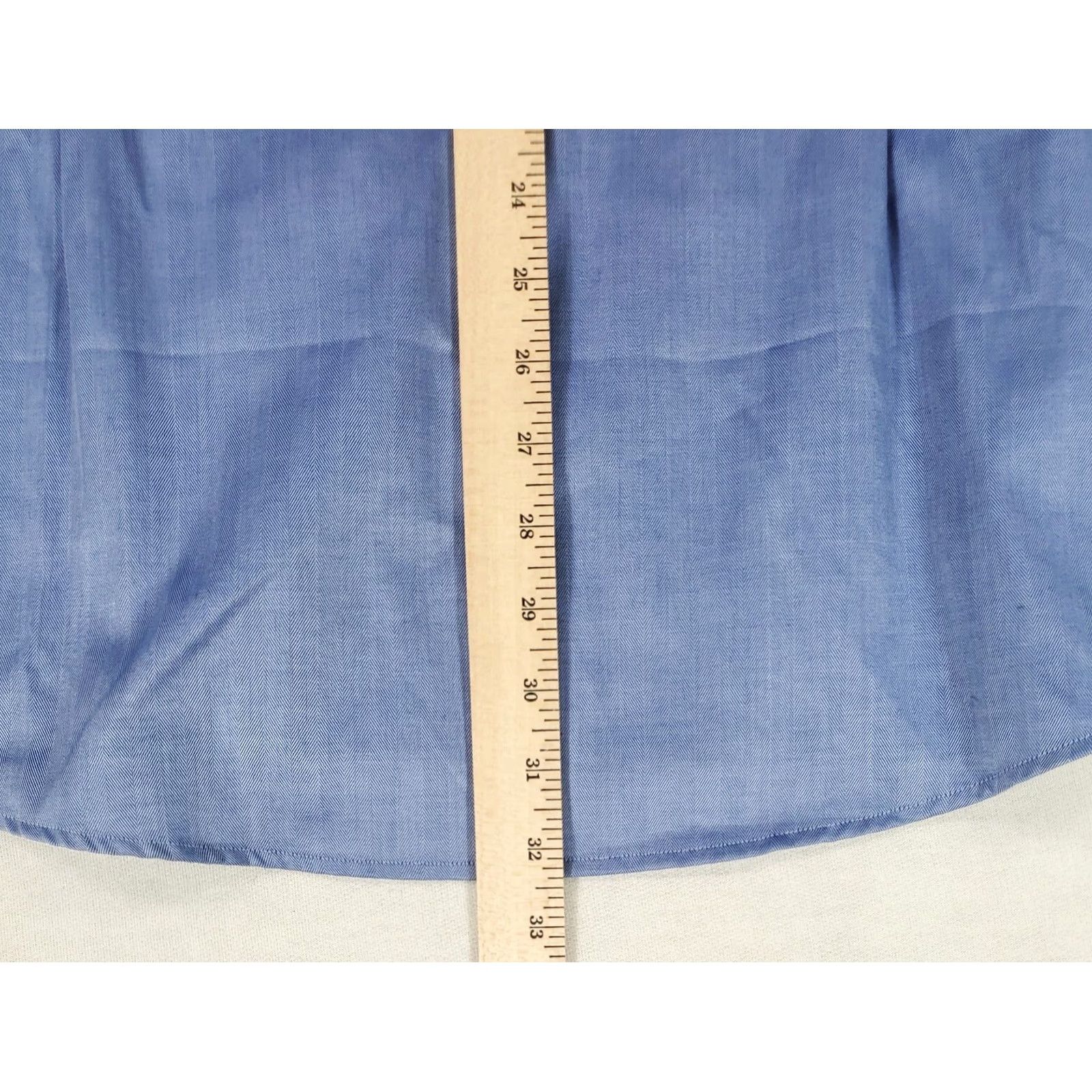 Eton ETON Dress Shirt Blue Oxford Button-Down French Cuff Mens 16/41 Regular Long Sleeve Collared Shirt Size US L / EU 52-54 / 3 - 5 Thumbnail