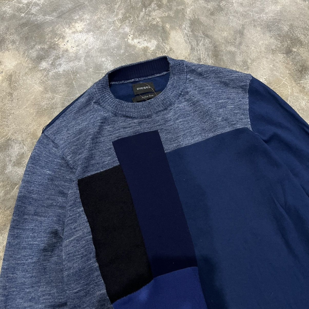Diesel Diesel Patchwork Knitwear Size US M / EU 48-50 / 2 - 2 Thumbnail