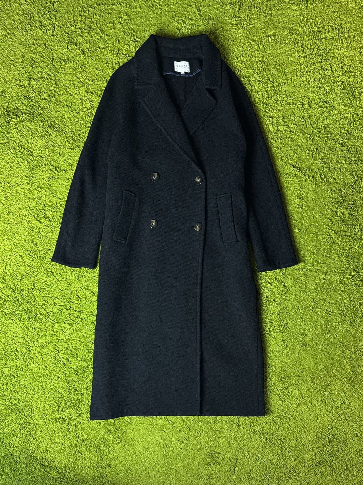 Sezane Sezane wool blend double breasted coat Size M / US 6-8 / IT 42-44 - 1 Thumbnail