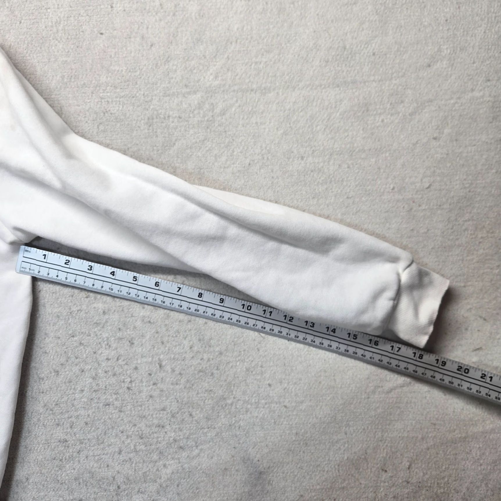 Puma PUMA Hoodie White Logo Adult Men's XL Regular Mens Hoodies Crew Neck 66% Cotton 34% Polyester Size US XL / EU 56 / 4 - 7 Thumbnail