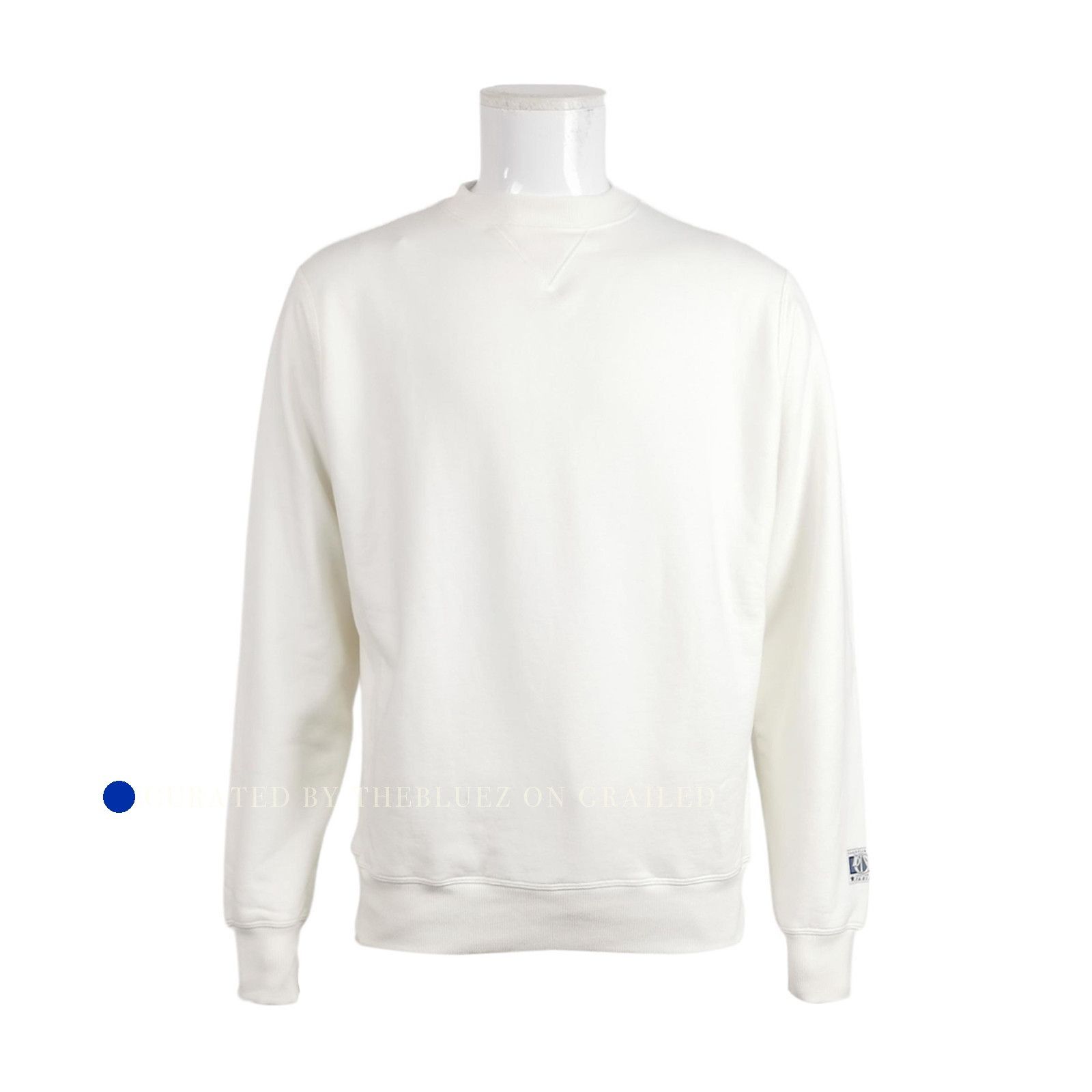 Dior Logo Embroidered White Sweatshirt Size US XS / EU 42 / 0 - 1 Thumbnail