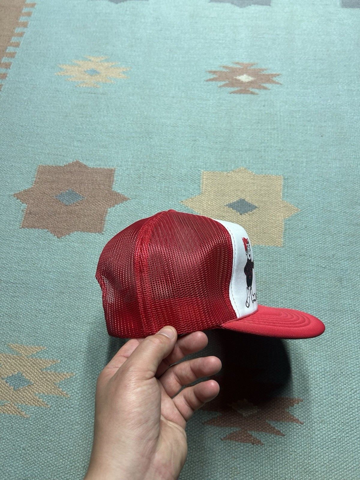 Vintage Vintage 90s trucker hat Big L lumberland Michigan SnapBack Size ONE SIZE - 8 Thumbnail