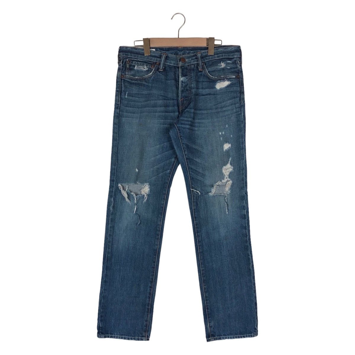 image of Abercrombie Fitch Vintage Abercrombie And Fitch Denim Jeans in Blue, Men's (Size 34)