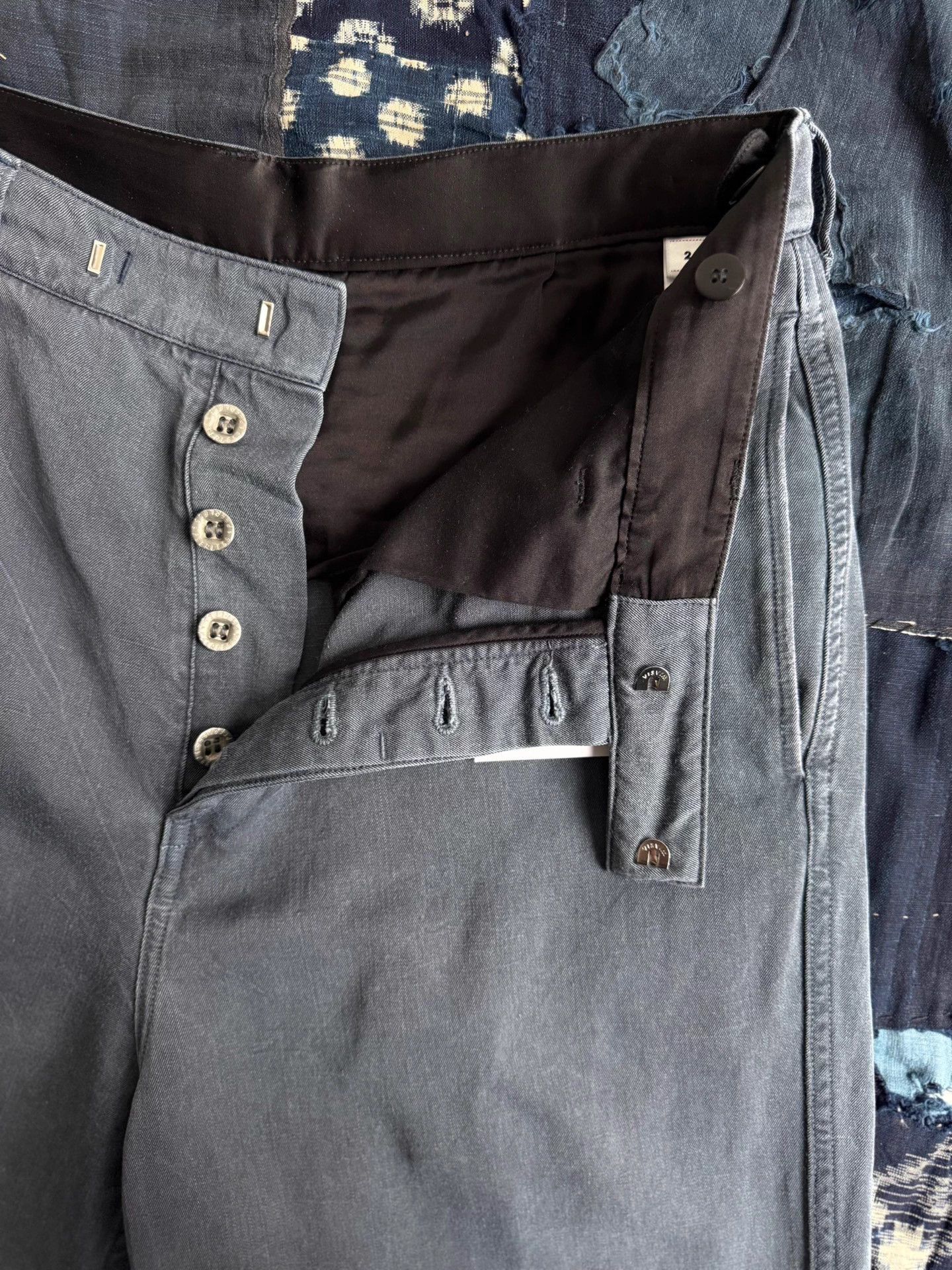 Visvim VISVIM 25AW ICT WIDE SLACKS DMGD Navy 2 Limited Size US 32 / EU 48 - 7 Thumbnail