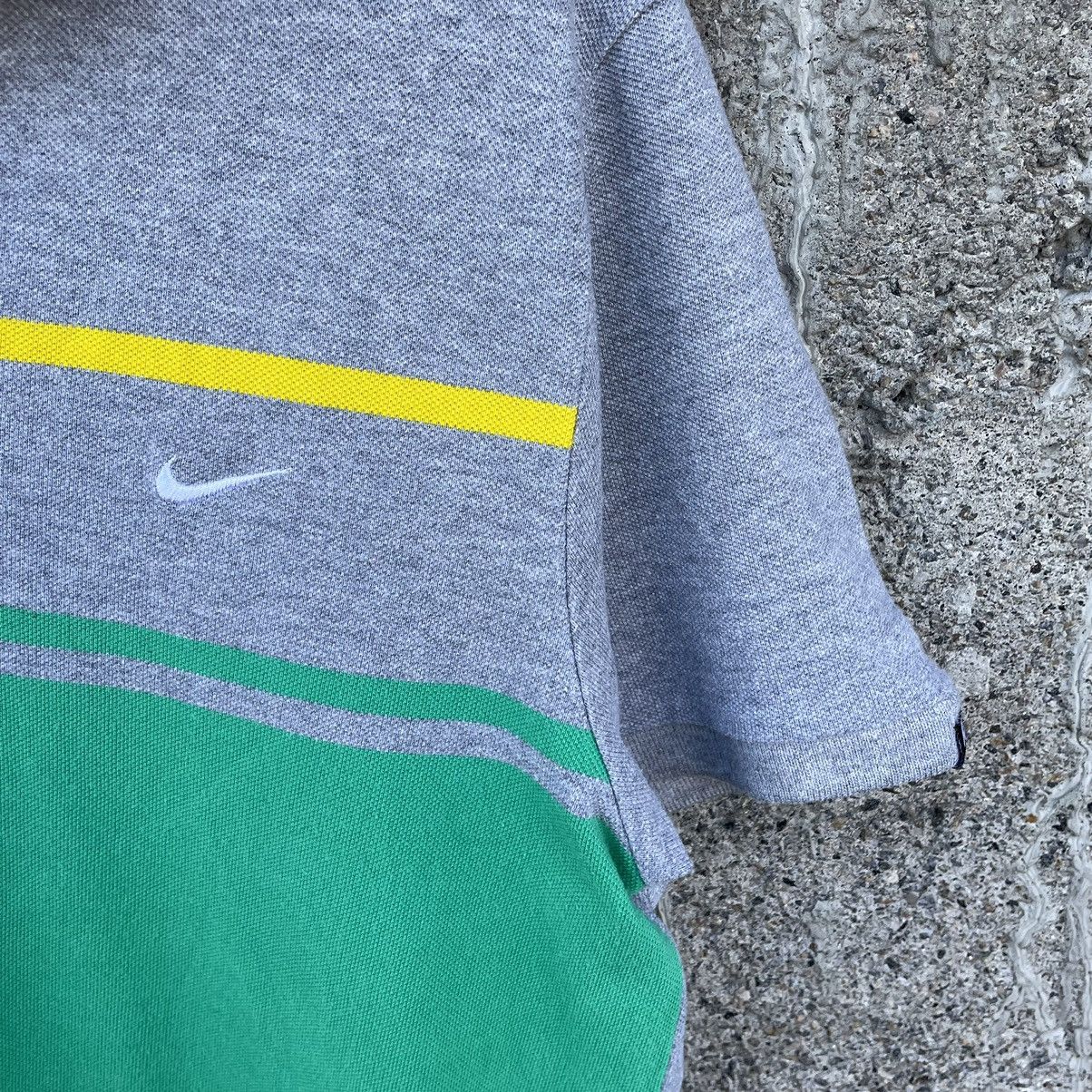 Nike × Vintage Vintage Nike Polo T-shirts Basic Fit Y2K 90s Small Logo Size US XL / EU 56 / 4 - 5 Thumbnail
