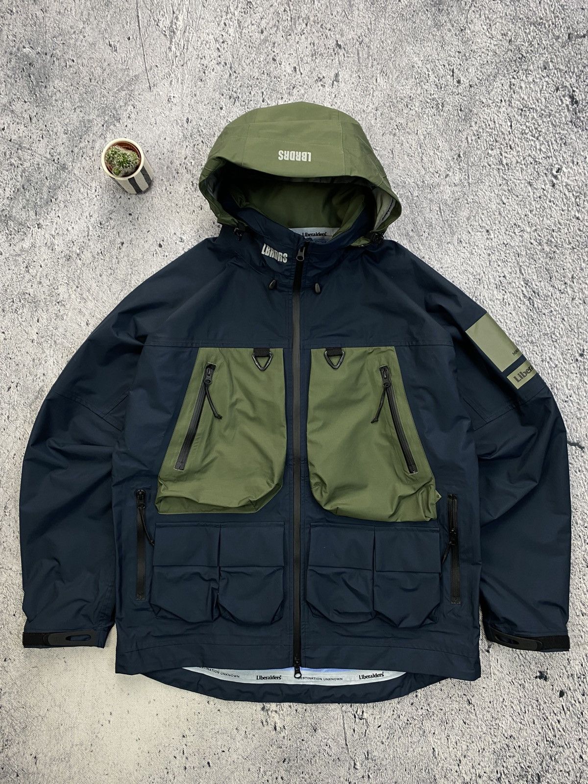 【used】Liberaiders LR ANORAK JACKET L used】Liberaiders LR ANORAK JACKET L Liberaiders LR Half Zip