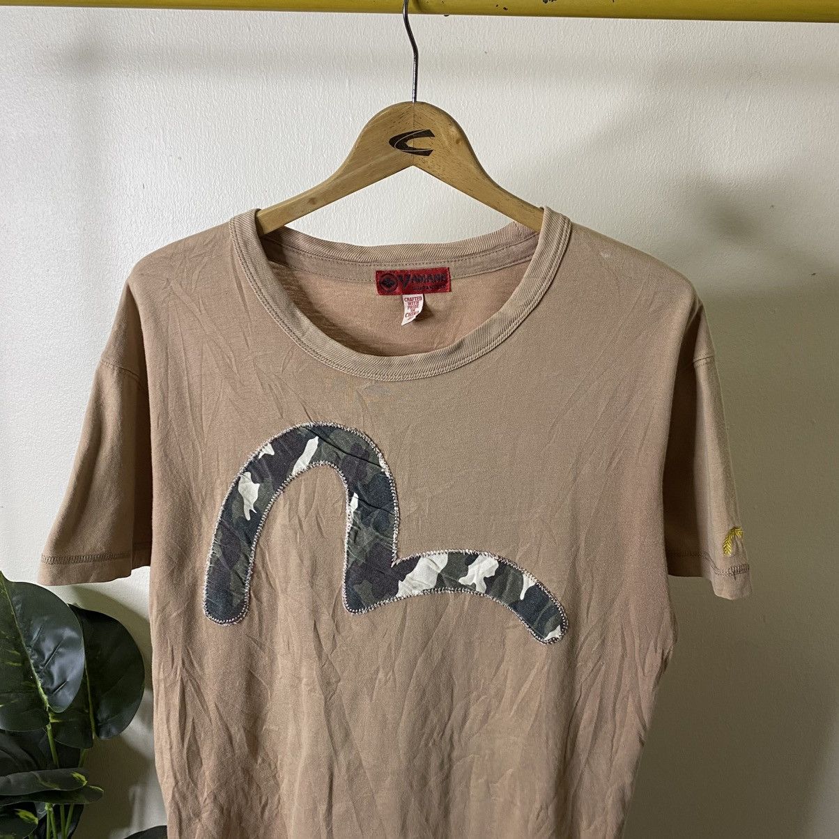 Evisu Yamane Guaranteed Camo Logo Tee Size US M / EU 48-50 / 2 - 2 Thumbnail