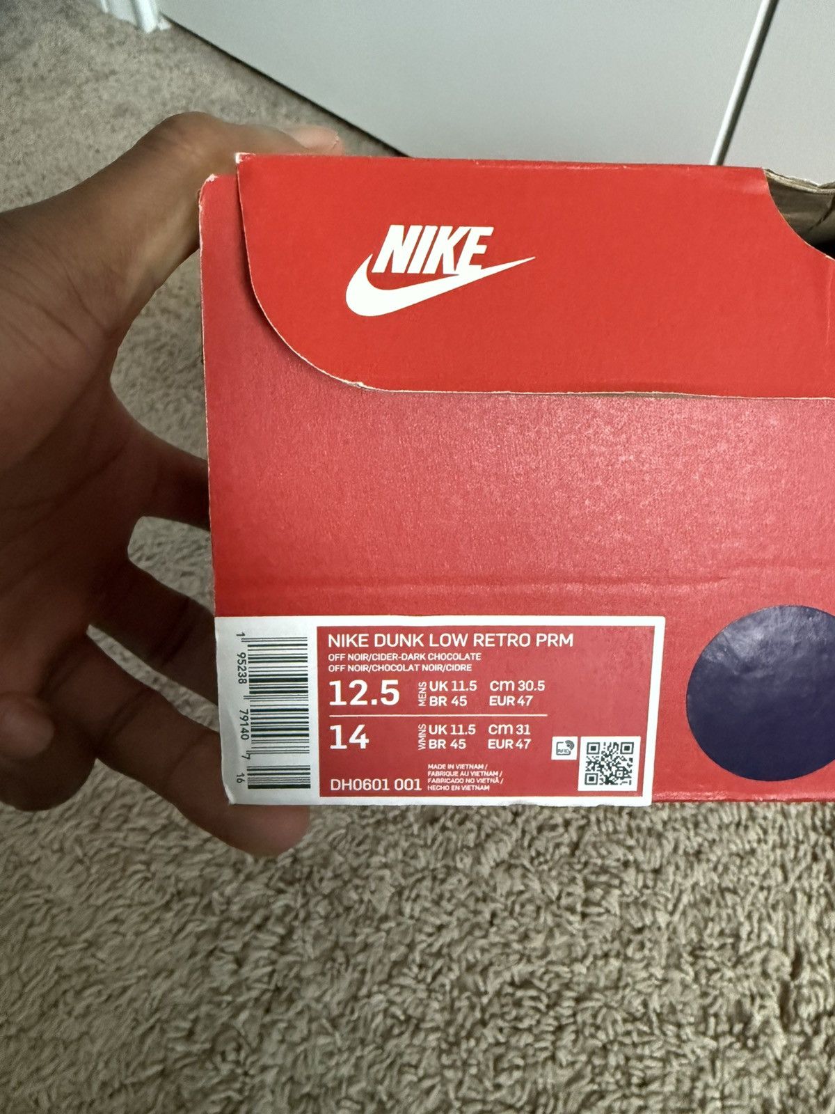 Nike Nike Dunk Low ‘Cider’ Size US 12.5 / EU 45-46 - 8 Thumbnail