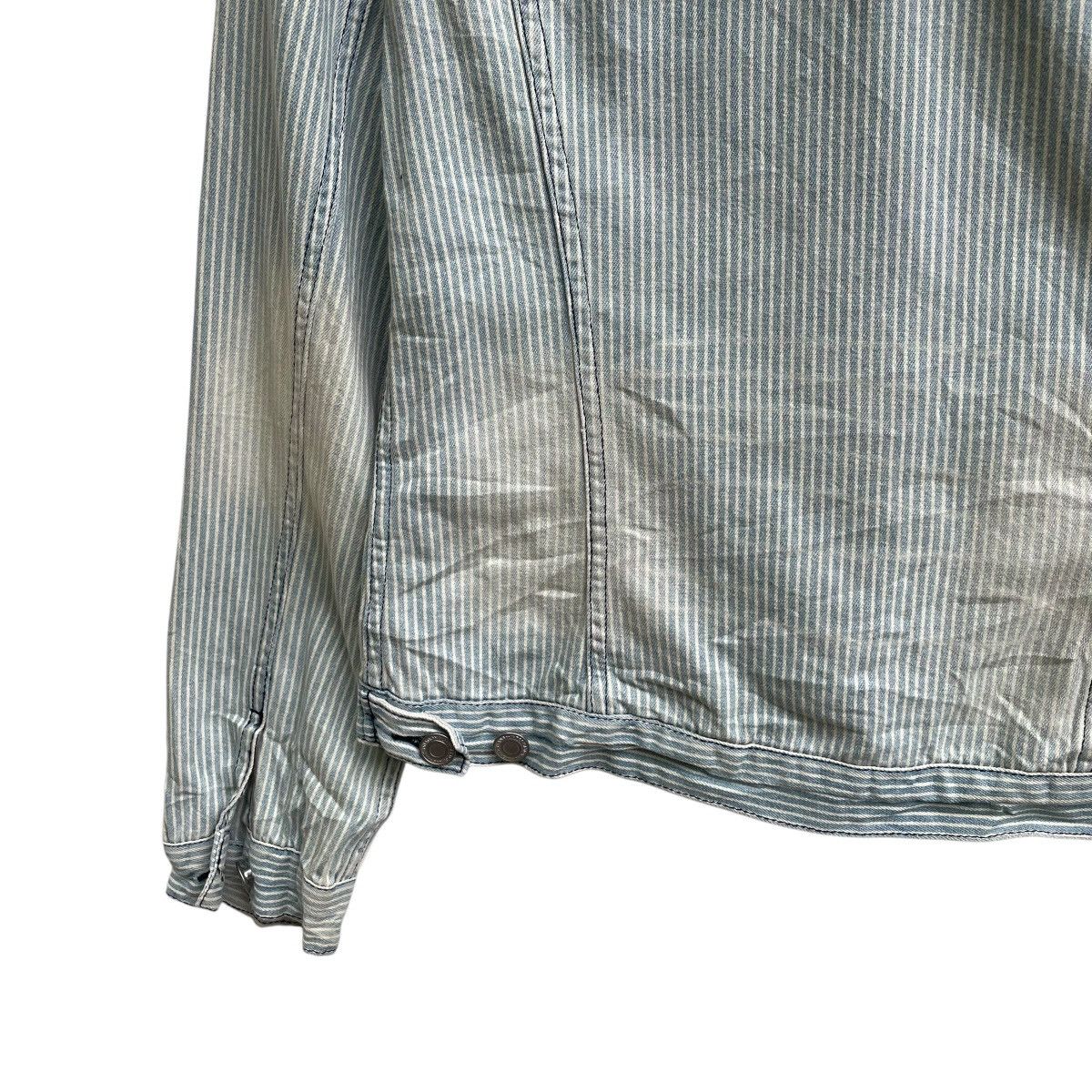 45rpm × Buzz Rickson's × Japanese Brand Japanese Brand Tee-Up Trucker Hikory Stripes Jacket Size M / US 6-8 / IT 42-44 - 7 Thumbnail