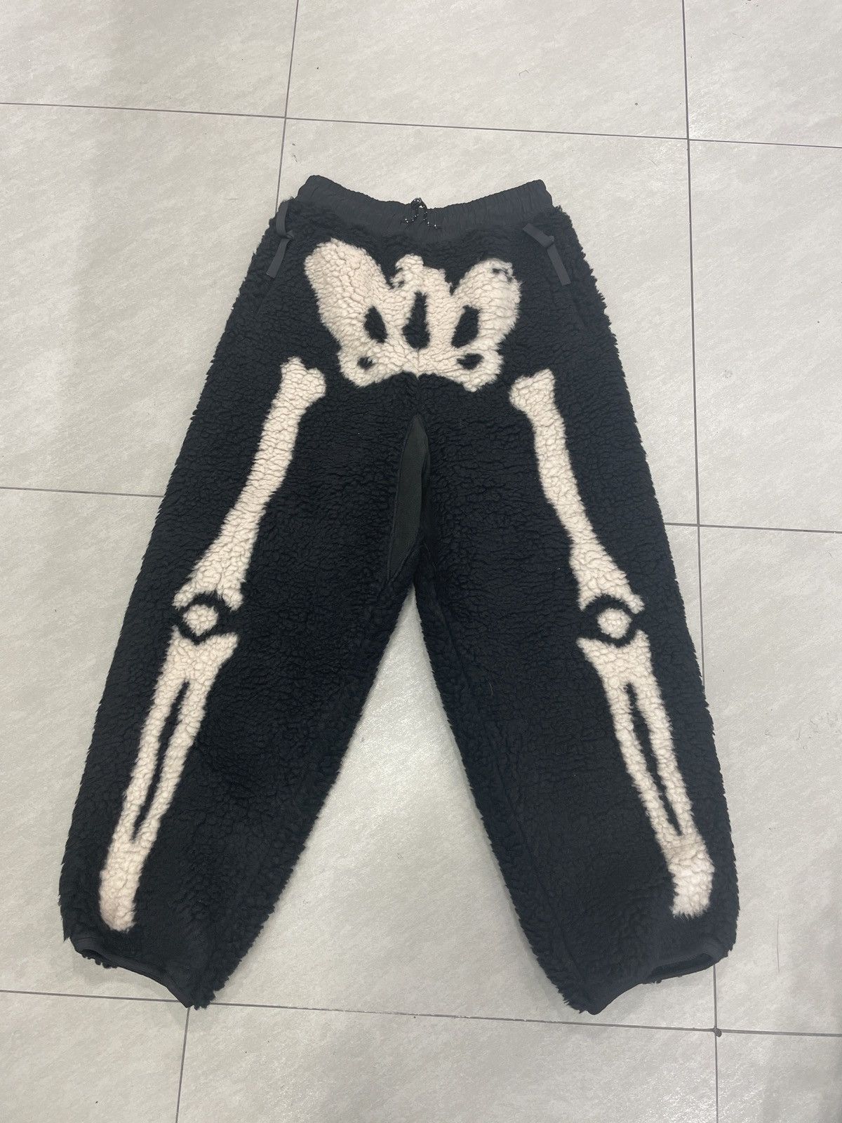 Kapital Bones Fleece Fuzzy Sweatpants Size 3
