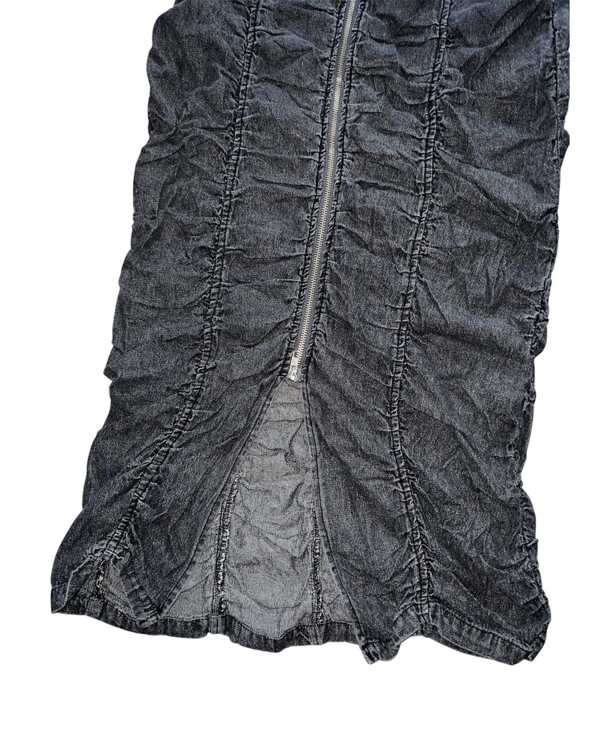 Le Grande Bleu (L.G.B.) Japanese vintage denim long skirt ➕🎀 Size 26" / US 2 / IT 38 - 3 Thumbnail