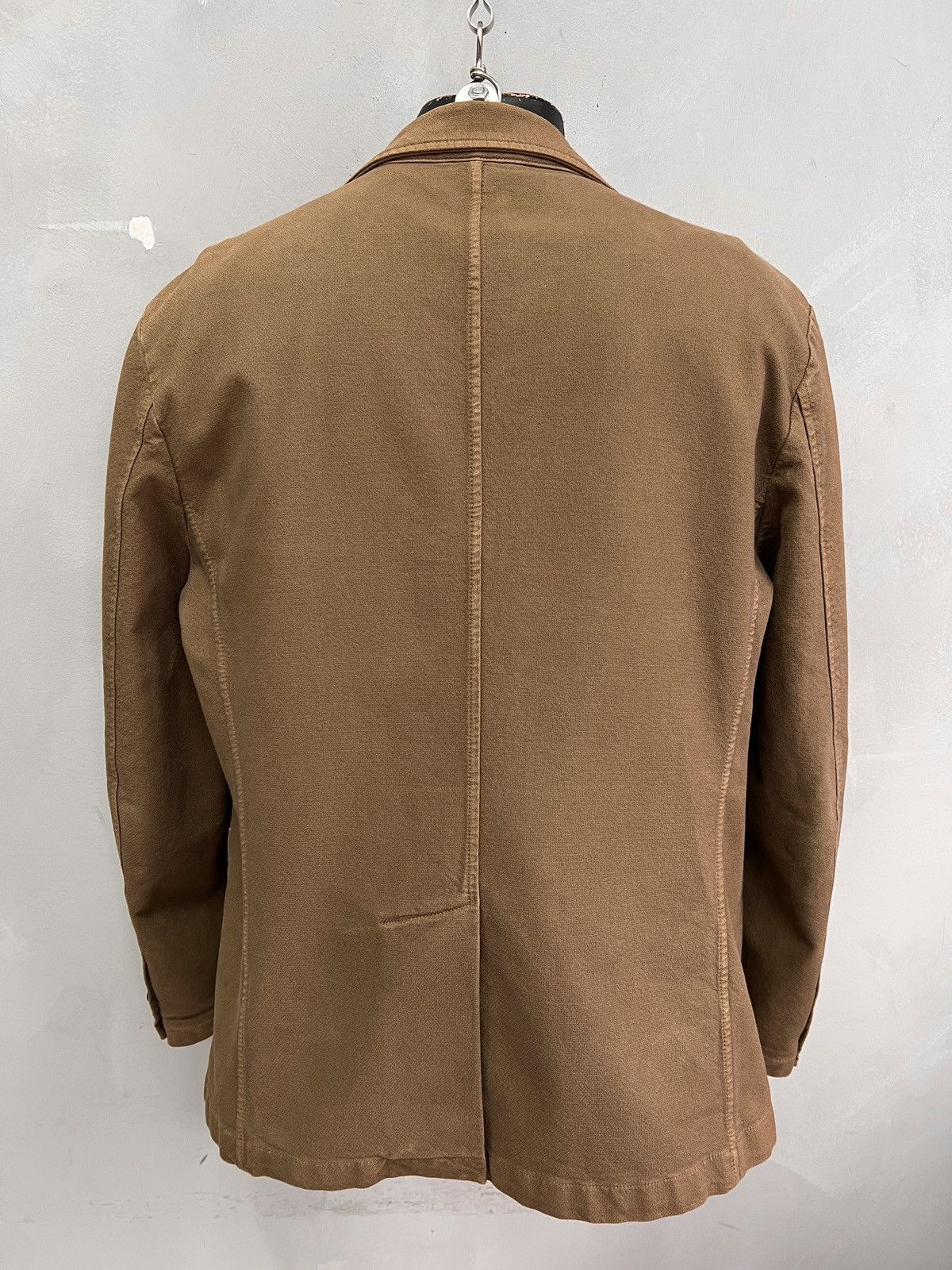 Barena Barena Brown cotton Suit three Made in Italy Size 52 Size 52R - 5 Thumbnail