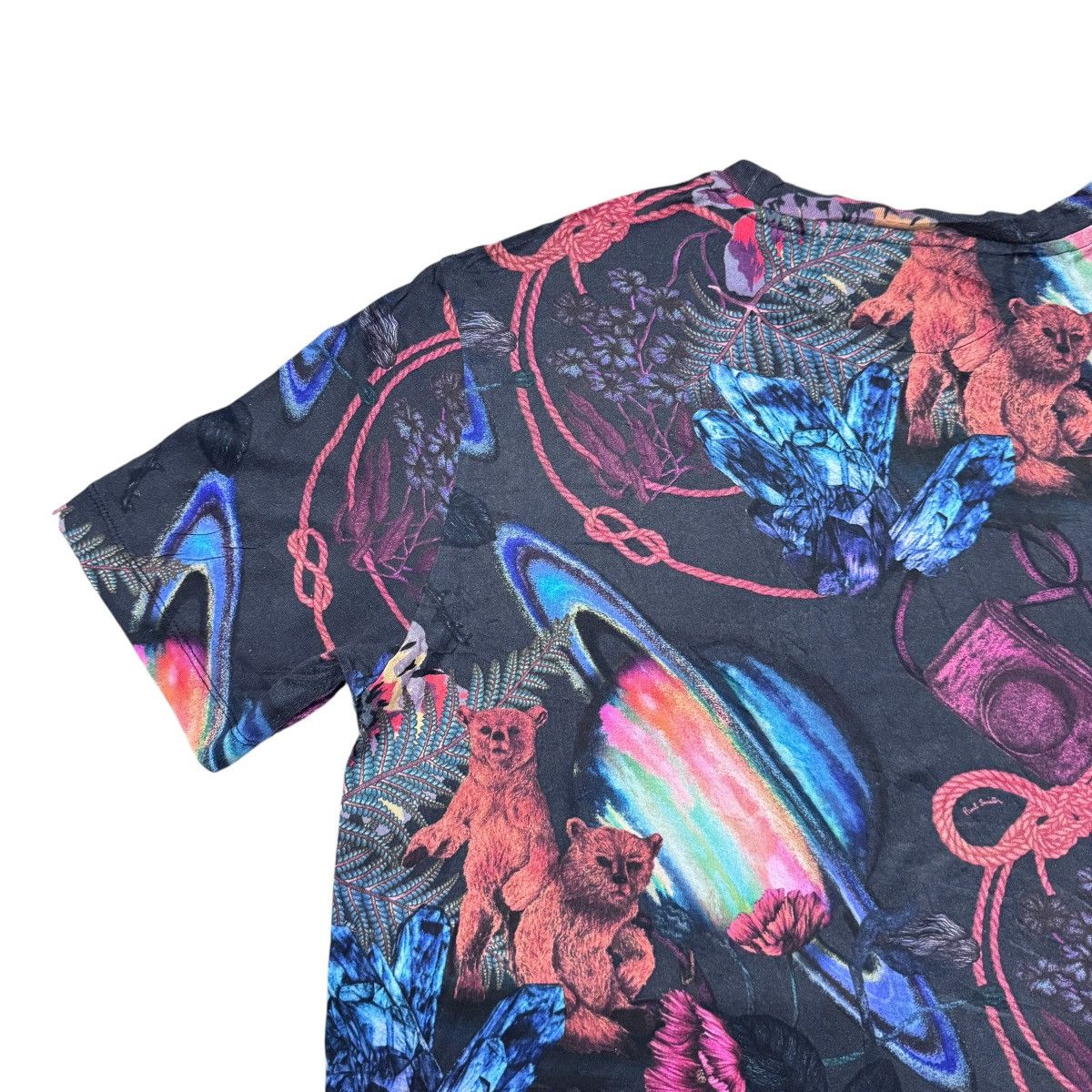 Paul Smith Paul Smith Psychedelic All Over Print Shirt Size US L / EU 52-54 / 3 - 6 Thumbnail